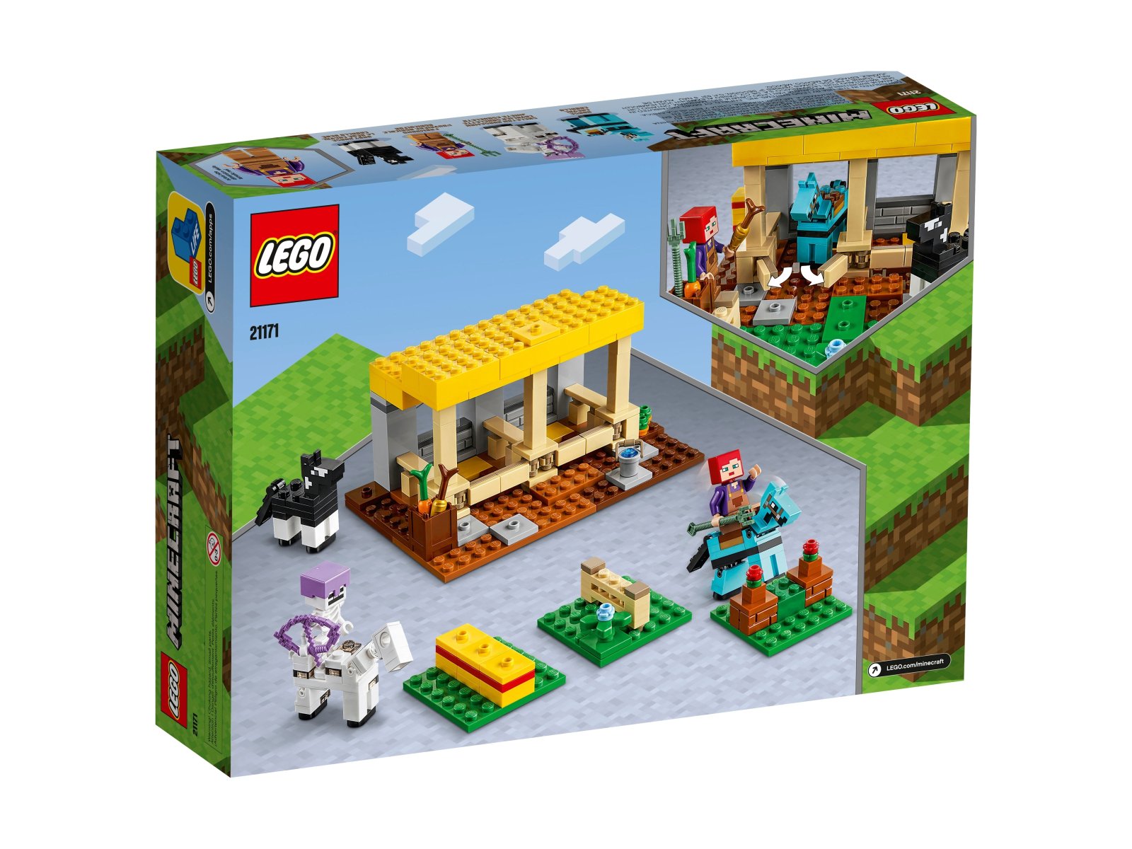 LEGO Minecraft 21171 Stajnia