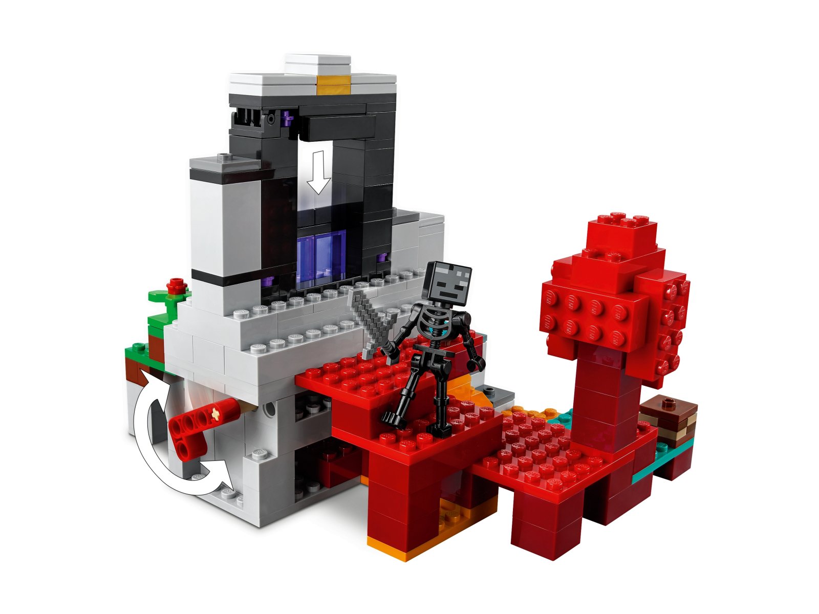 LEGO 21172 Minecraft Zniszczony portal