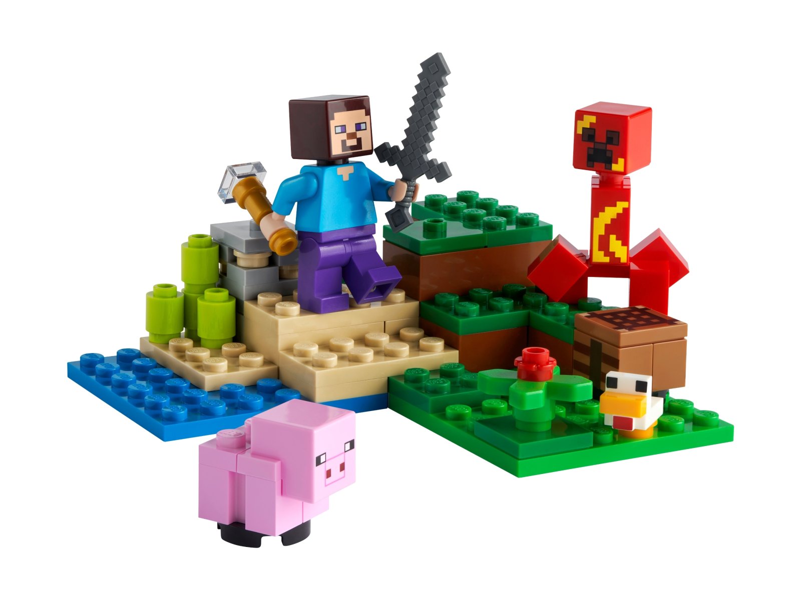 LEGO 21177 Minecraft Zasadzka Creepera™