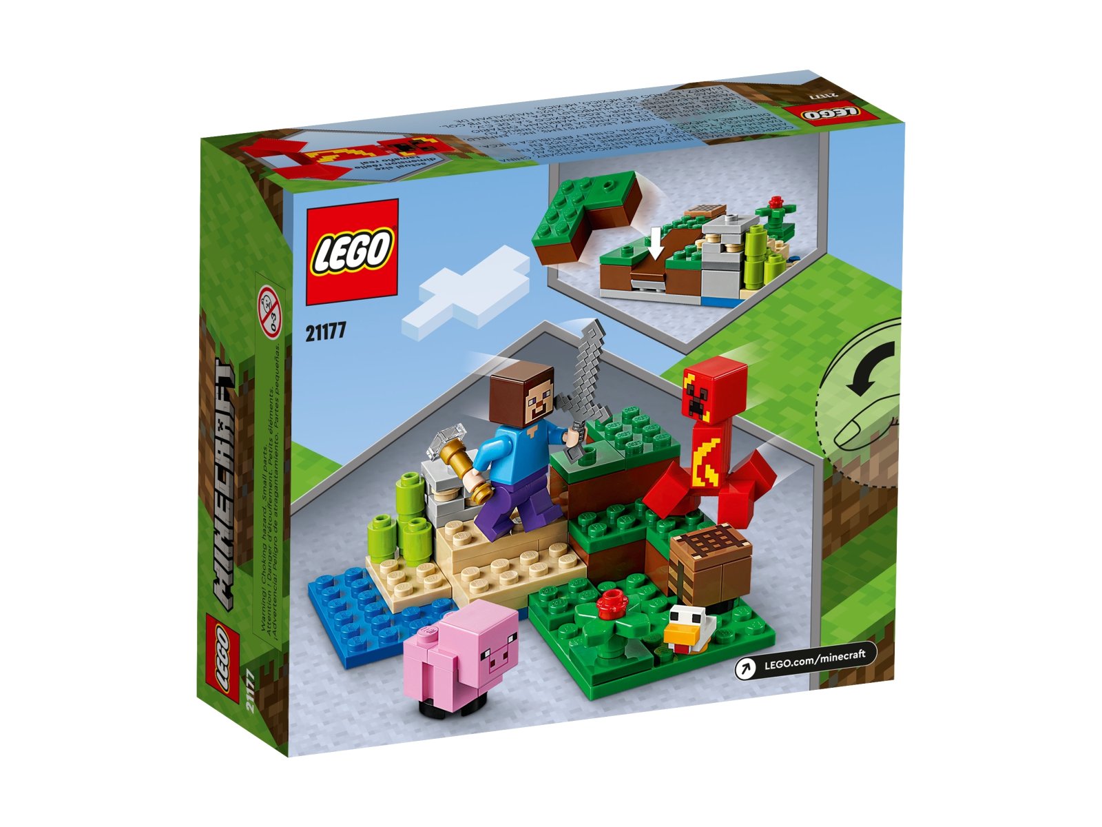 LEGO 21177 Minecraft Zasadzka Creepera™