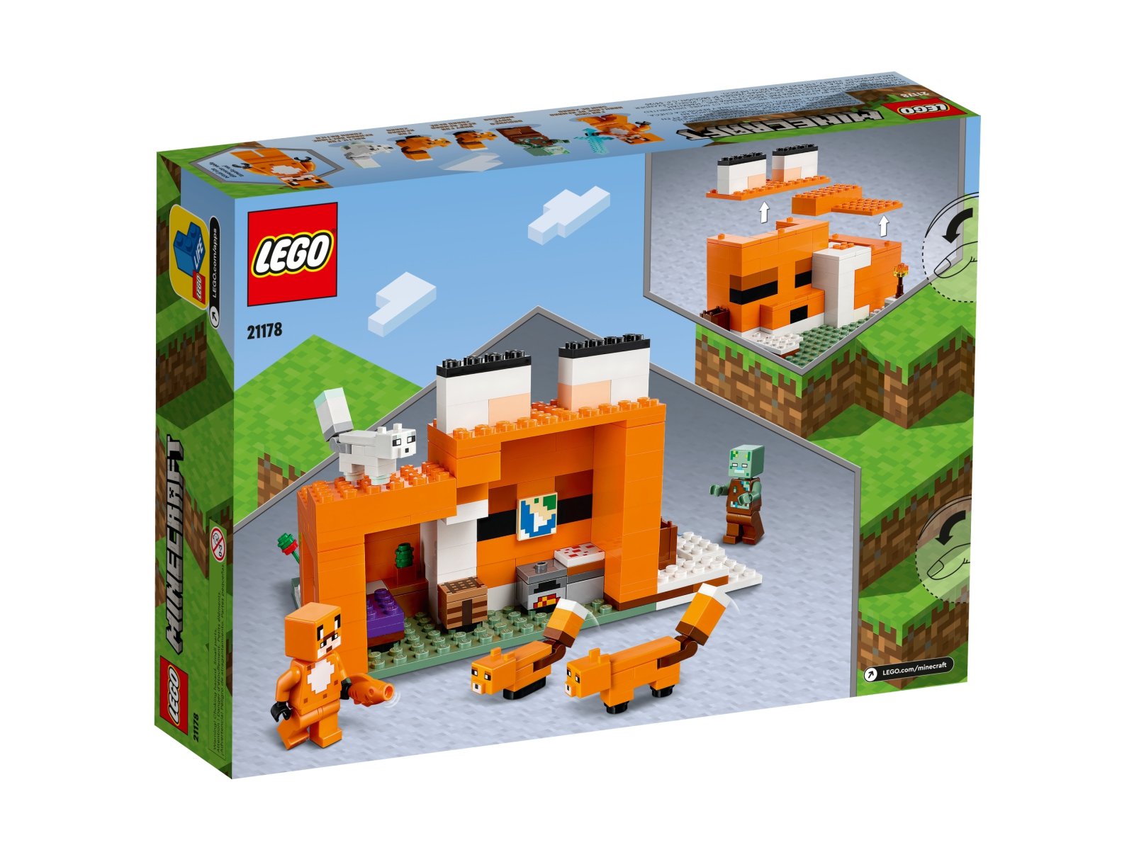 LEGO 21178 Siedlisko lisów
