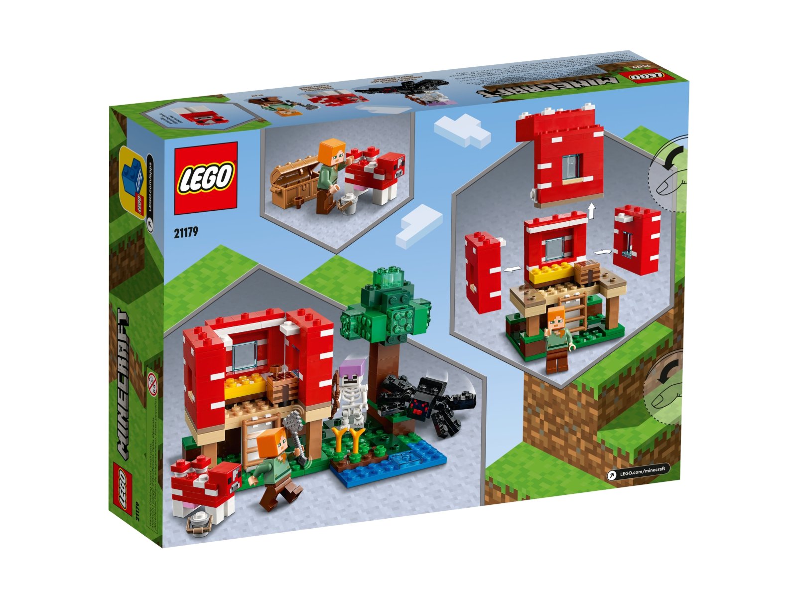 LEGO 21179 Dom w grzybie