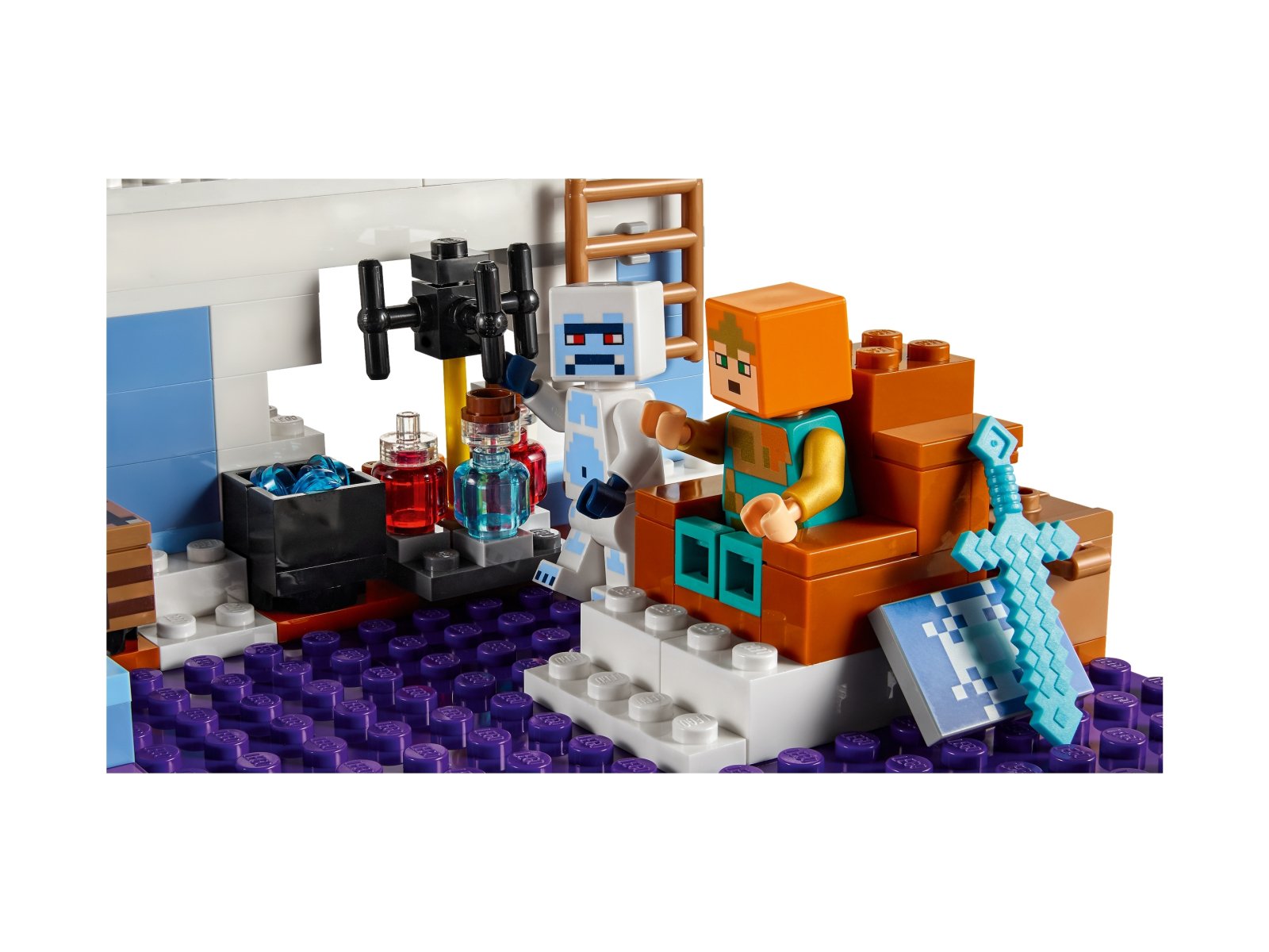 LEGO Minecraft 21186 Lodowy zamek