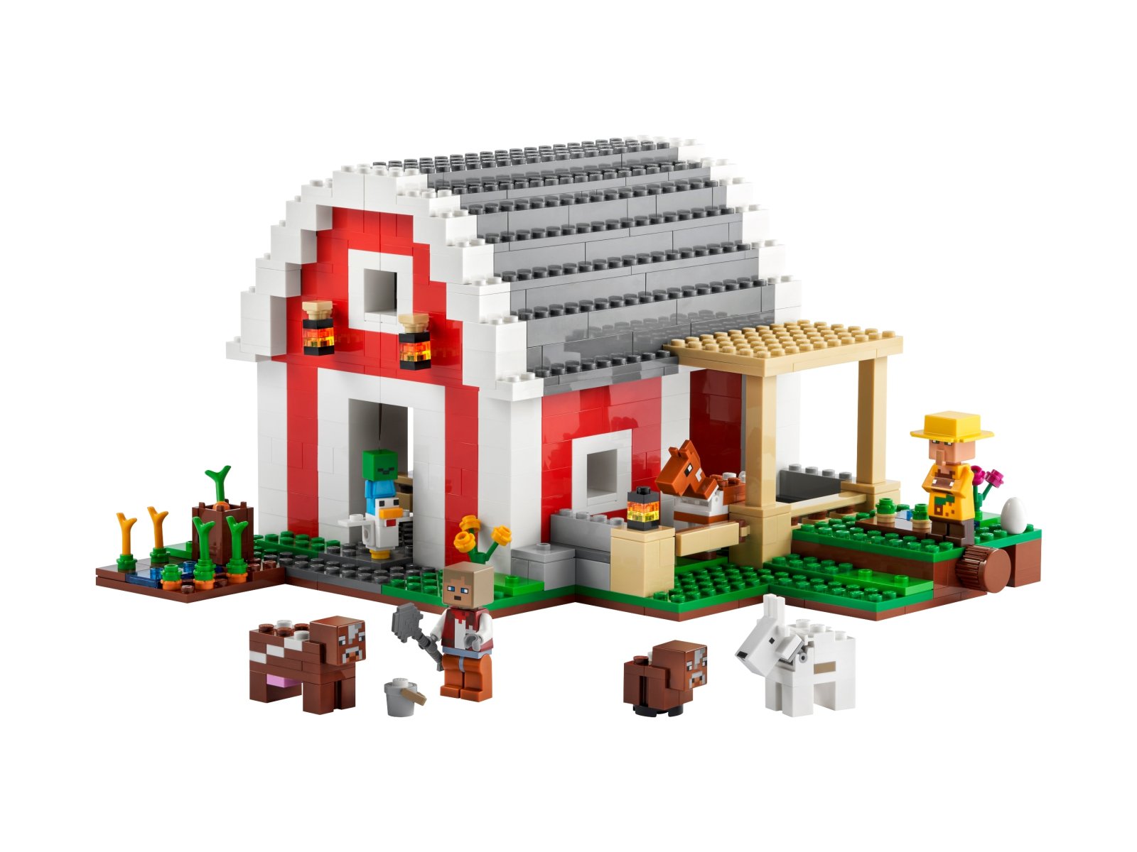 LEGO 21187 Minecraft Czerwona stodoła