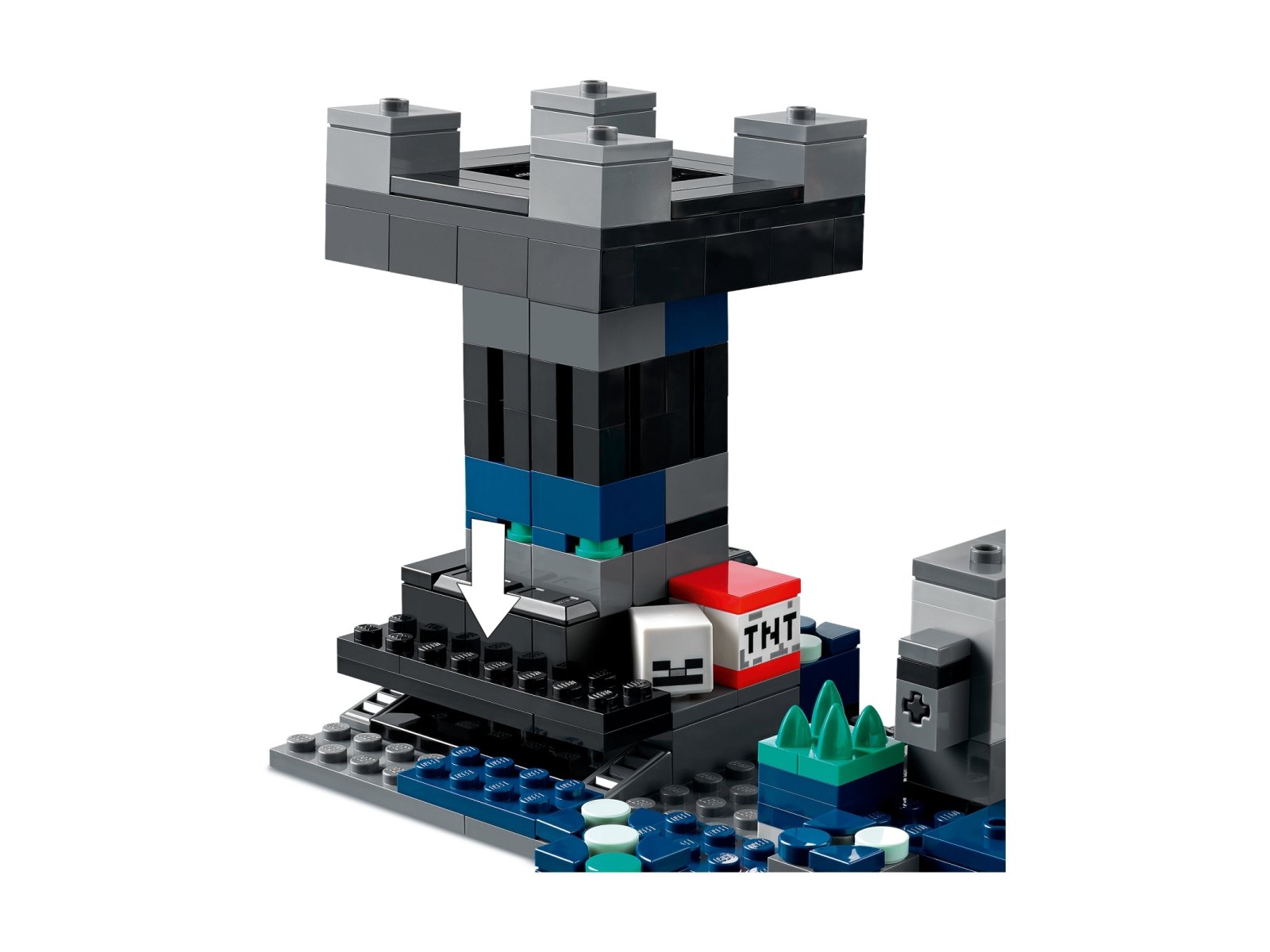 LEGO Minecraft 21246 Bitwa w mrocznej głębi
