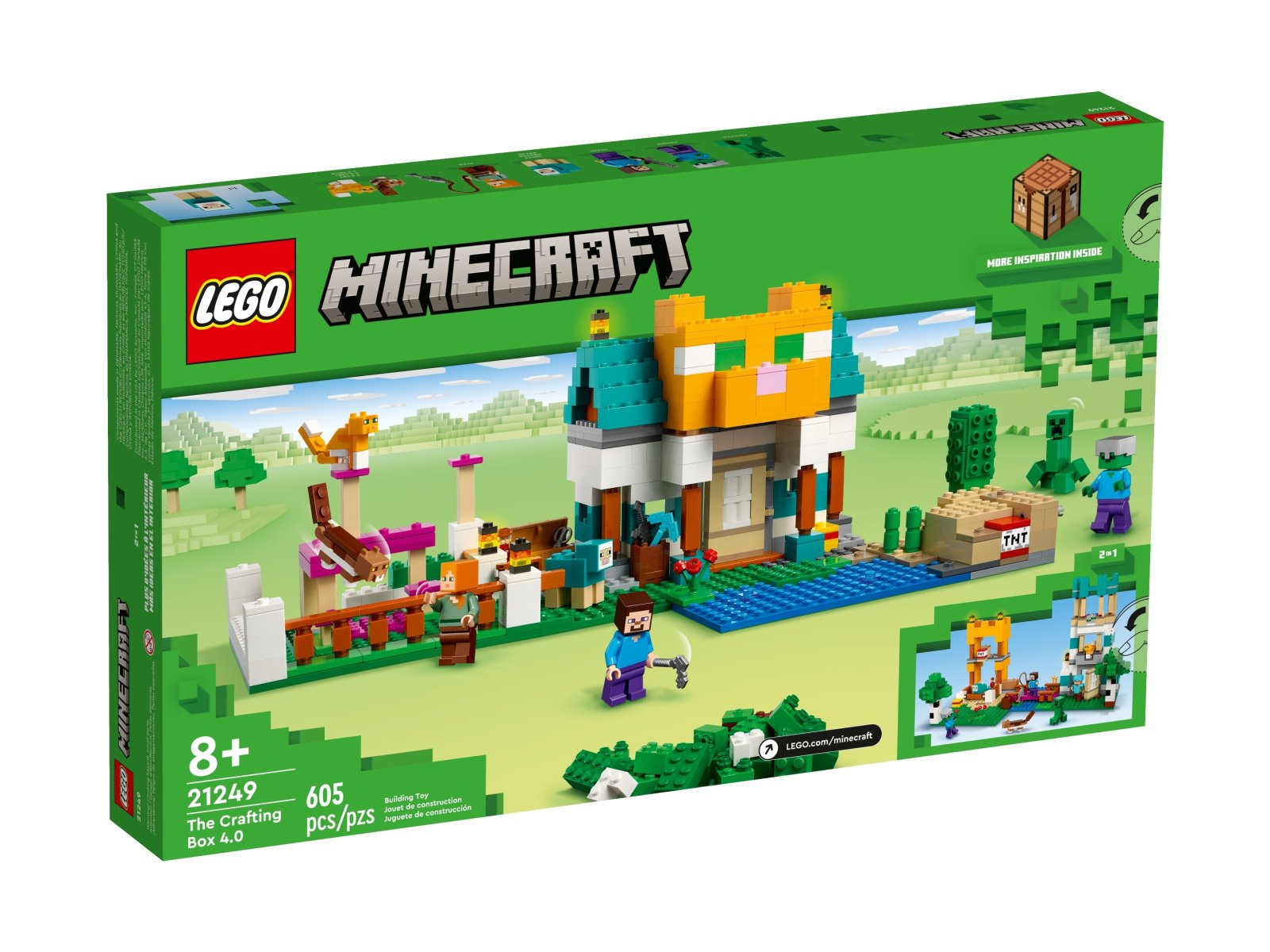 LEGO Minecraft 21249 Kreatywny warsztat 4.0