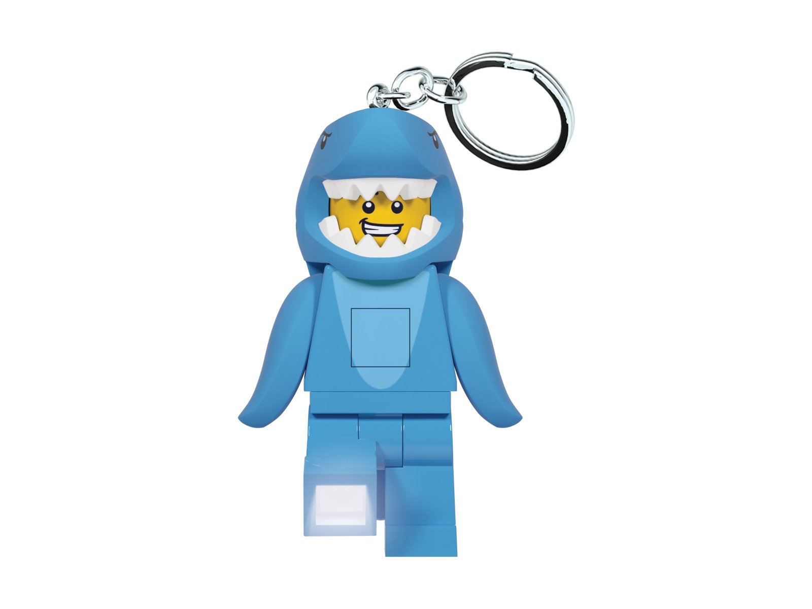 LEGO Minifigures 5006848 Breloczek-latarka do kluczy w kształcie człowieka w stroju rekina