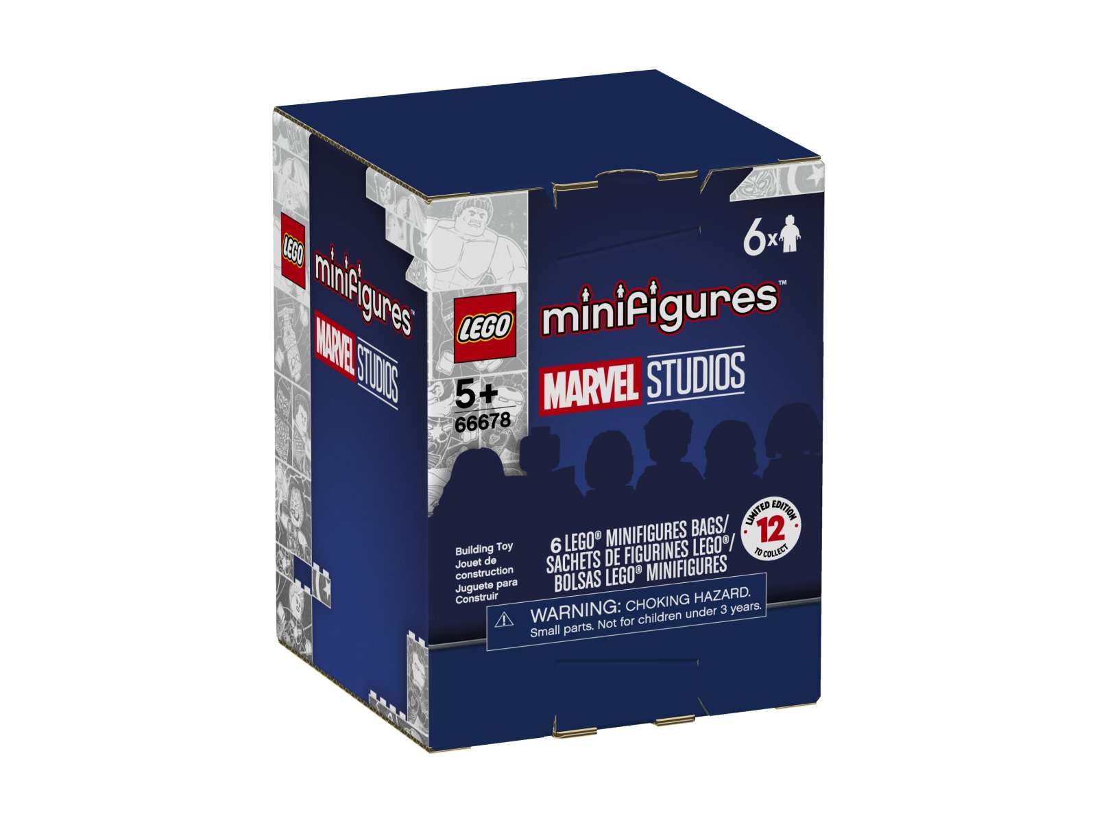 LEGO Minifigures 66678 Marvel Studios — sześciopak