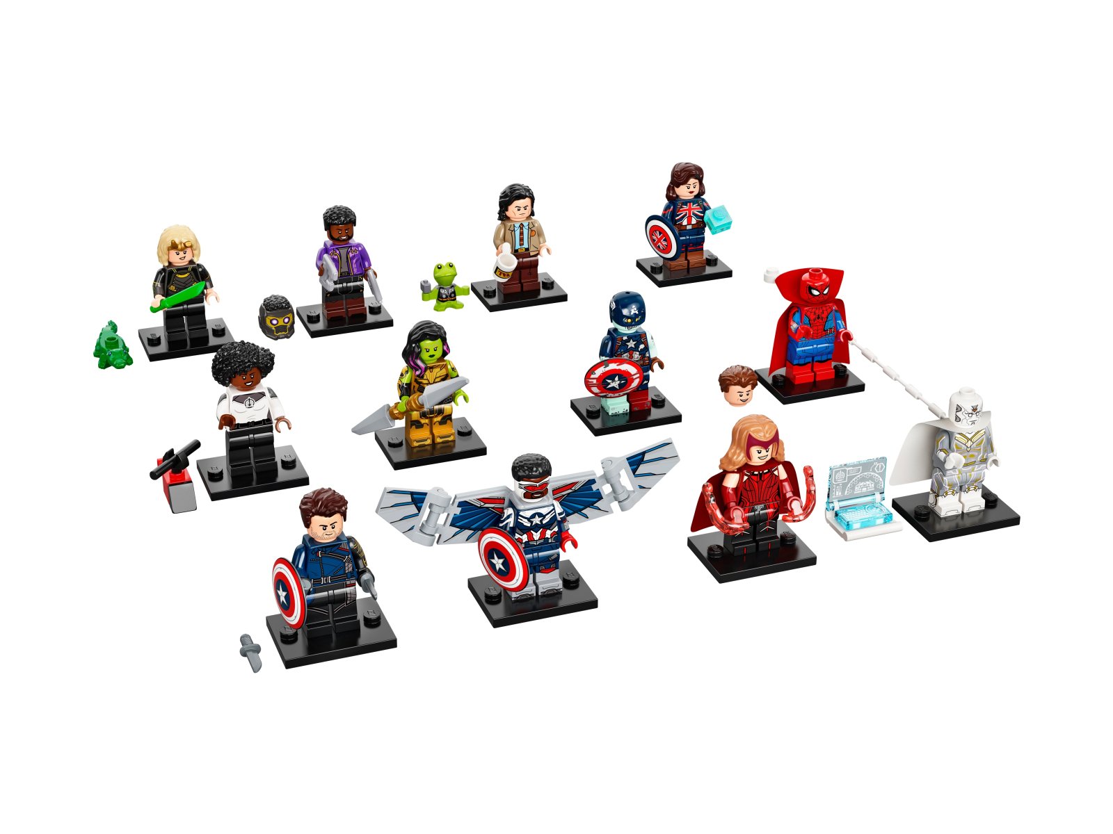 LEGO Minifigures Marvel Studios — sześciopak 66678