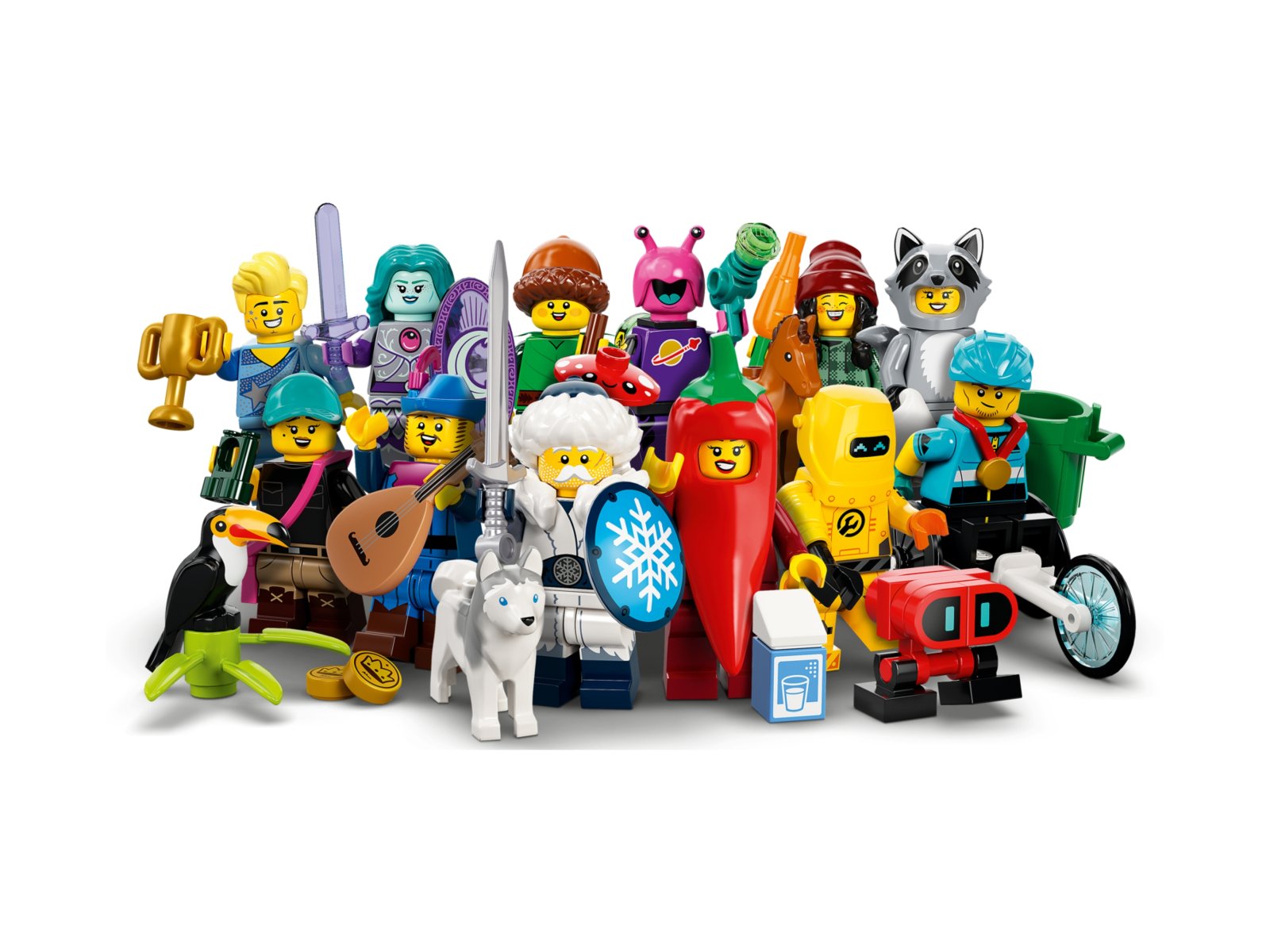 LEGO Minifigures Sześciopak minifigurek z serii 22 66700