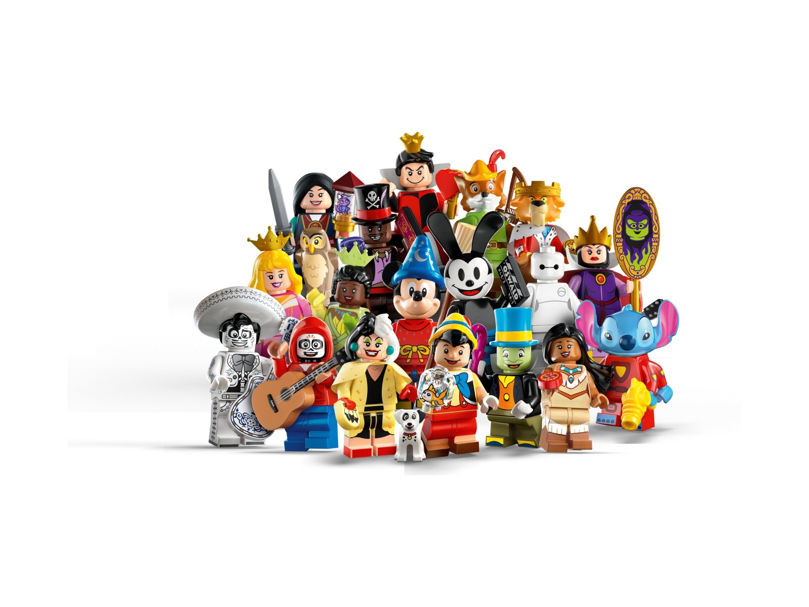 LEGO Minifigures Minifigurki Disney 100 — sześciopak 66734