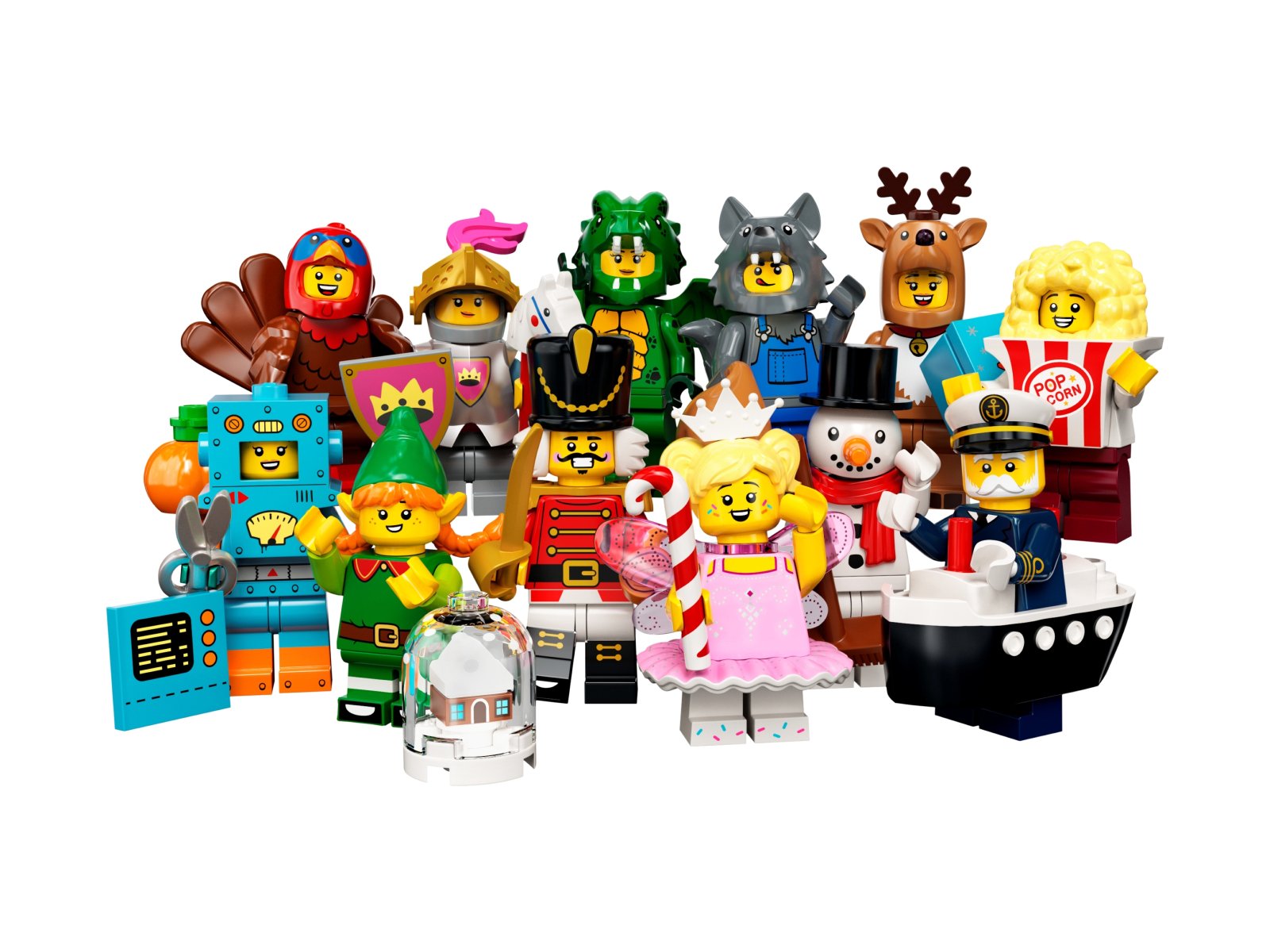 LEGO Minifigures Seria 23 — sześciopak 71036