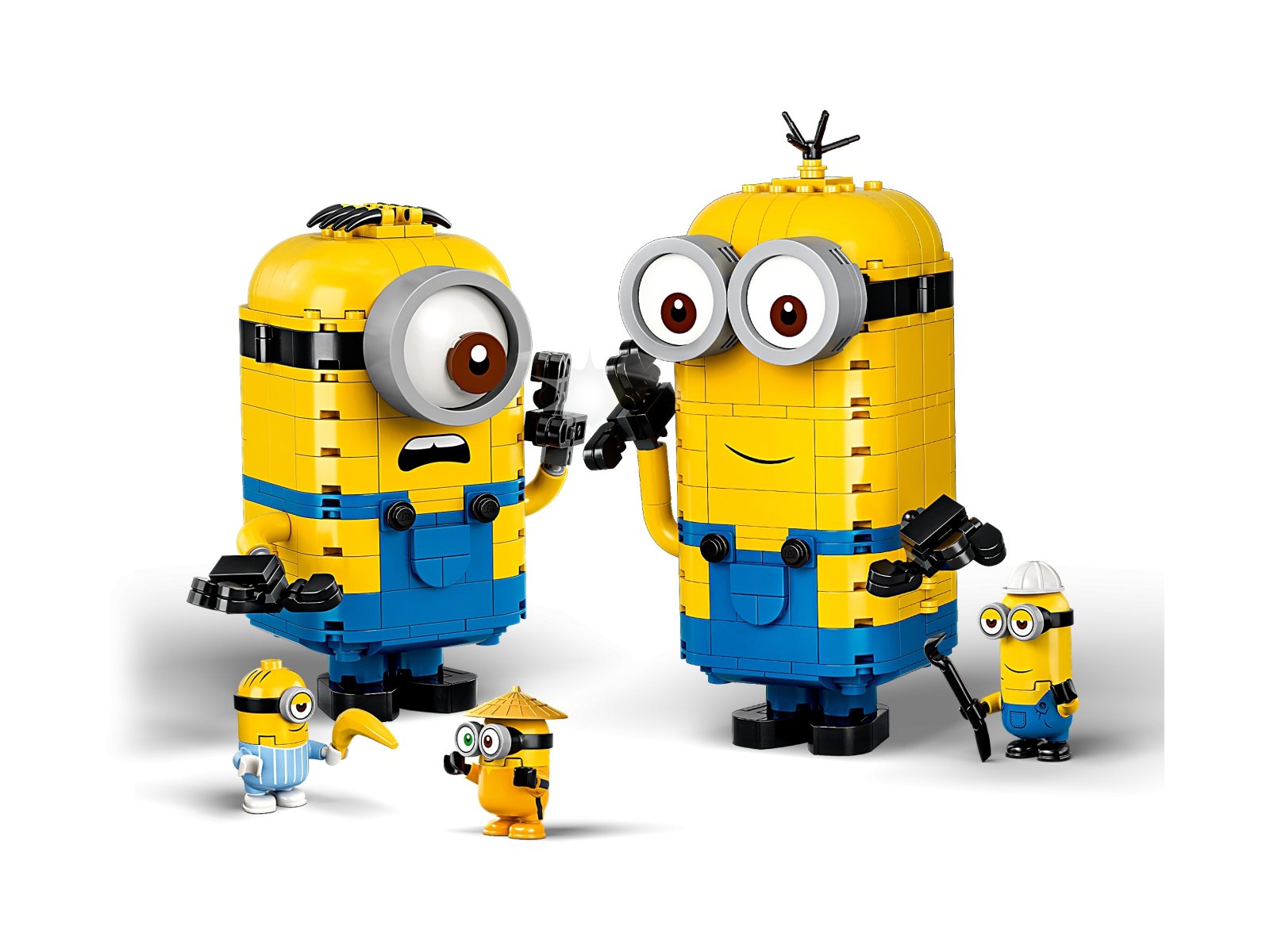 LEGO Minions Minionki z klocków i ich gniazdo 75551