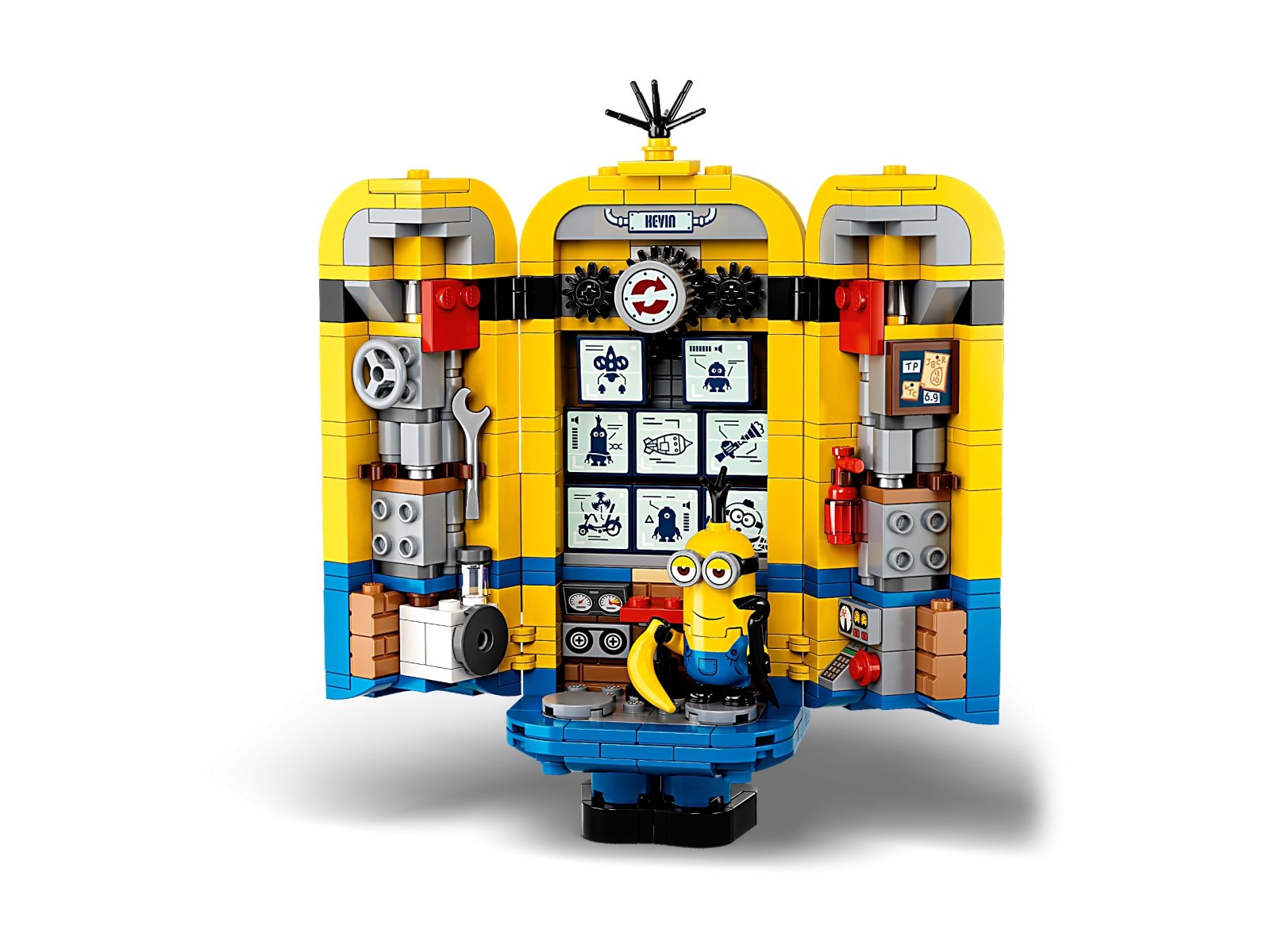 LEGO 75551 Minions Minionki z klocków i ich gniazdo
