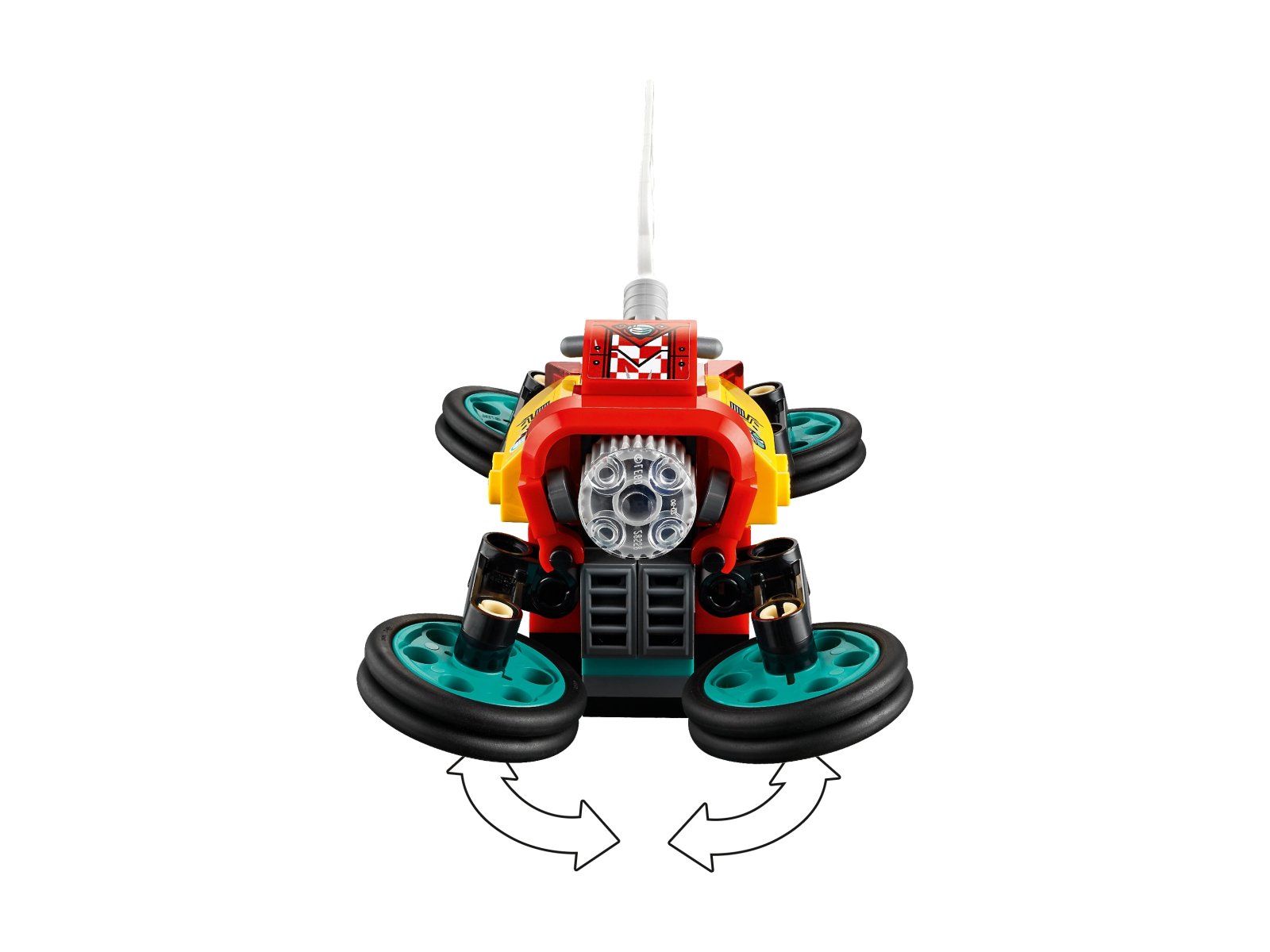LEGO Monkie Kid 80018 Podniebny motocykl Monkie Kida