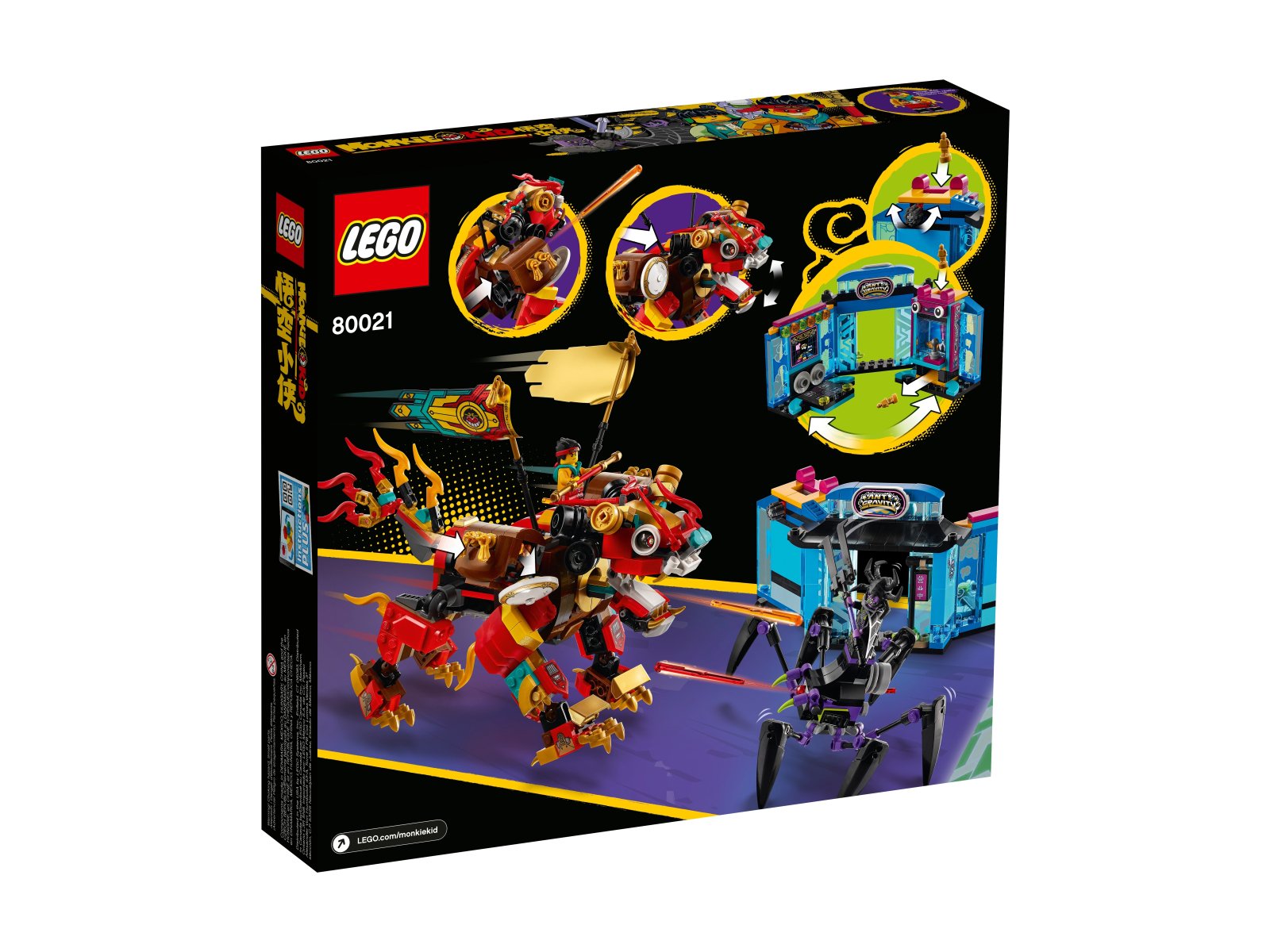 LEGO 80021 Lwi strażnik Monkie Kida