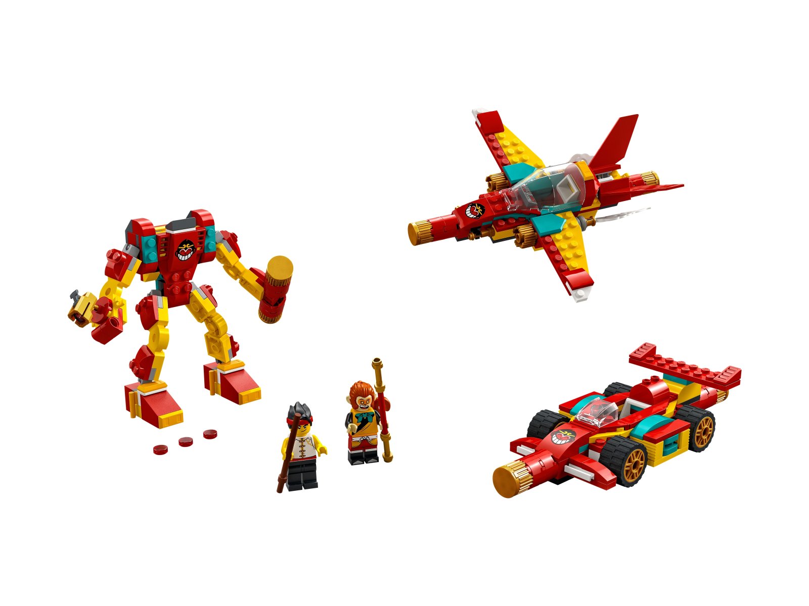LEGO 80030 Modele z kosturem Monkie Kida