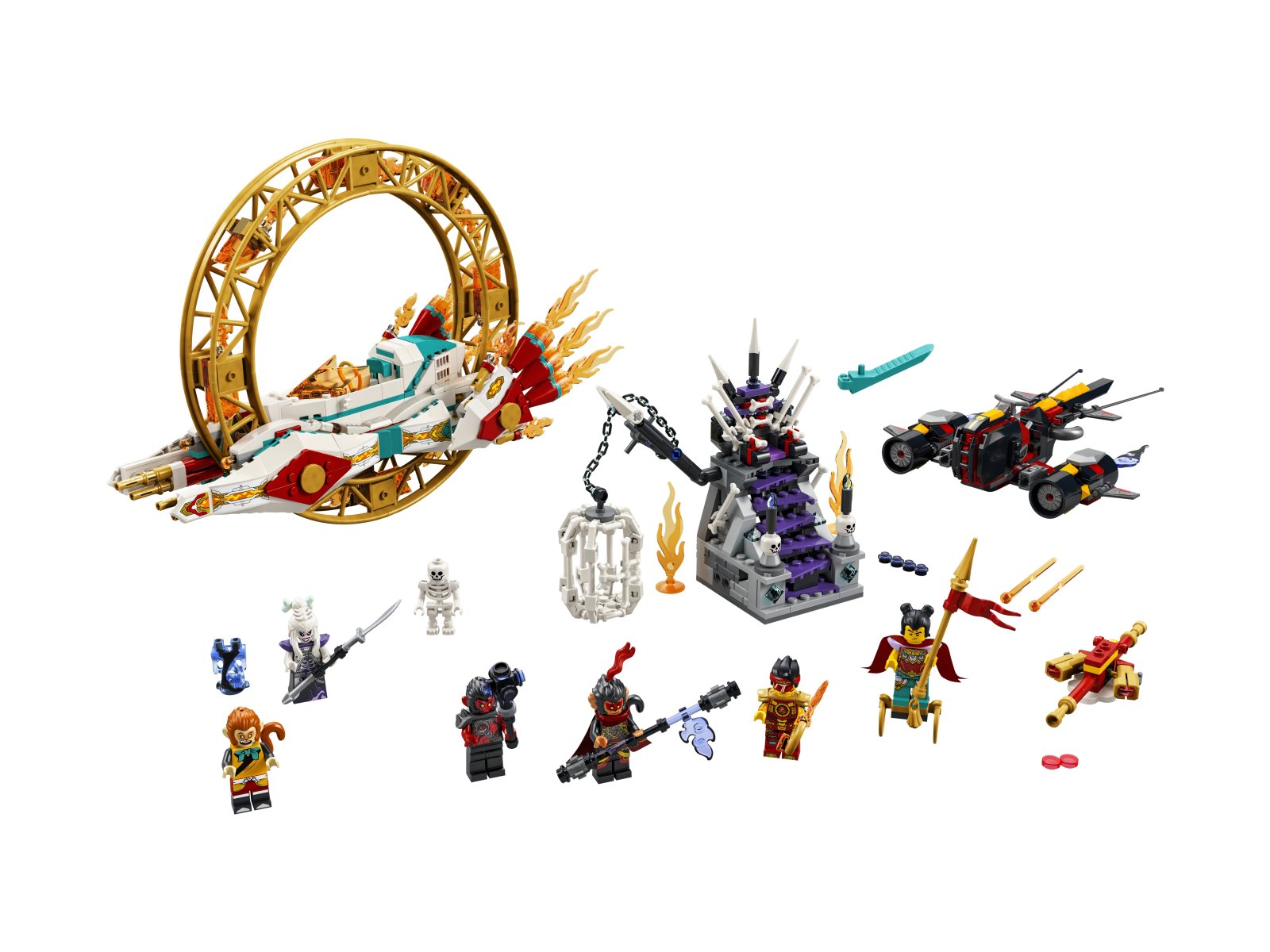 LEGO 80034 Ognisty pierścień Nezhy