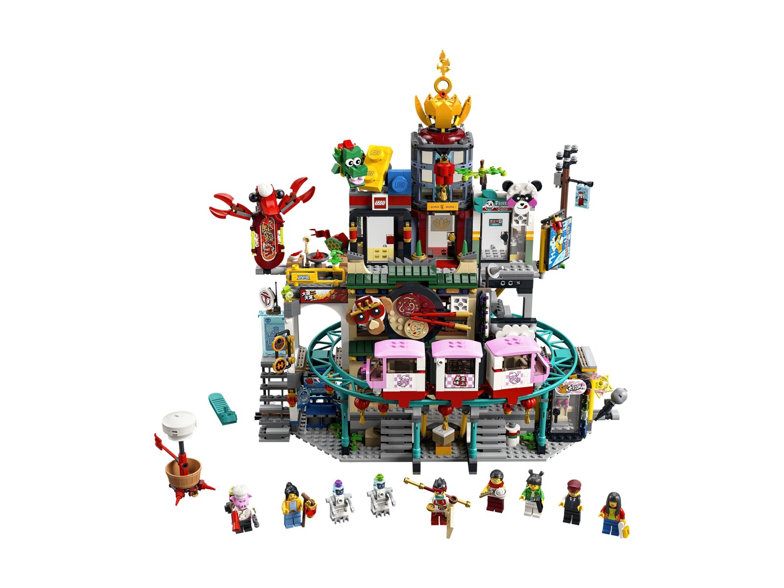 LEGO Monkie Kid Miasto Latarni 80036