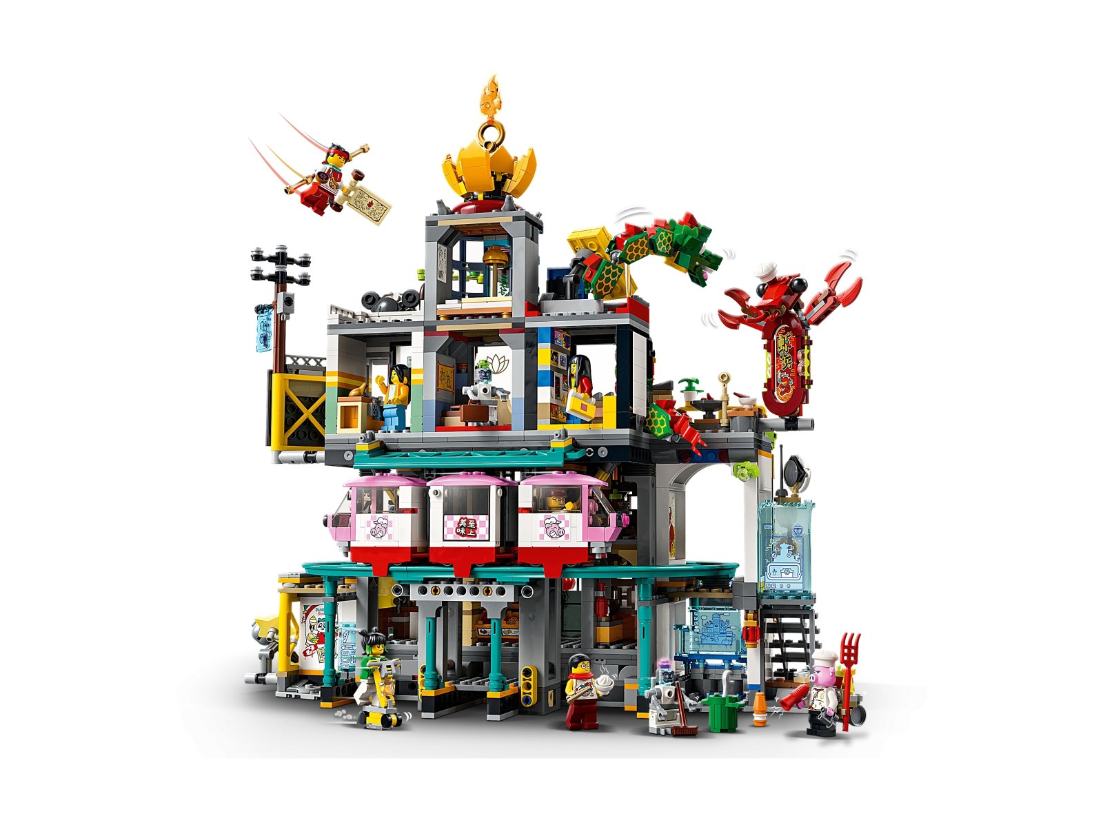 LEGO 80036 Monkie Kid Miasto Latarni