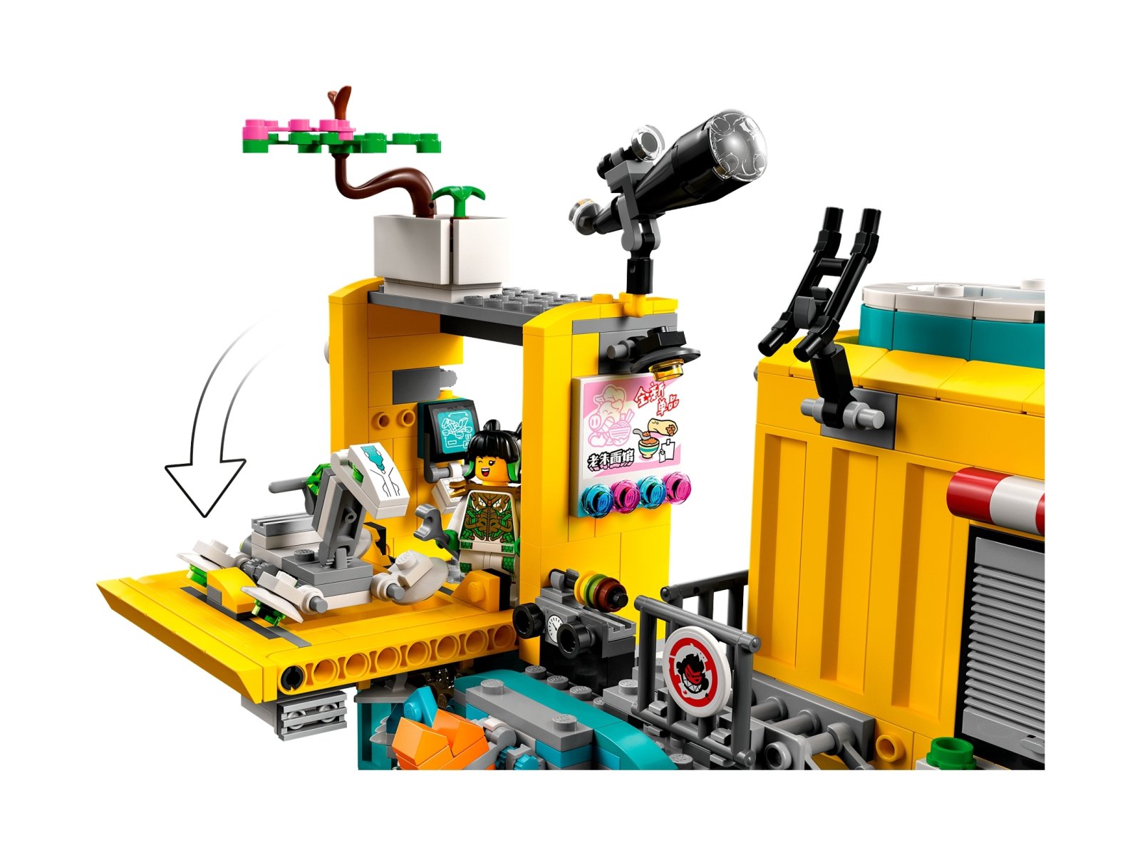 LEGO Monkie Kid Furgonetka ekipy Monkie Kida 80038