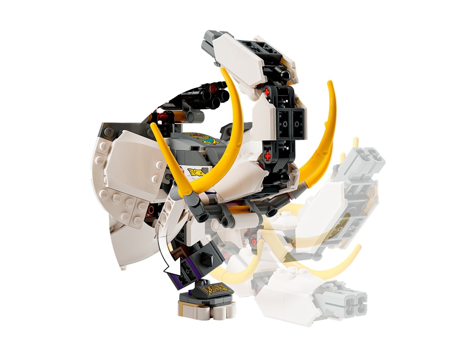 LEGO 80043 Yellow Tusk Elephant