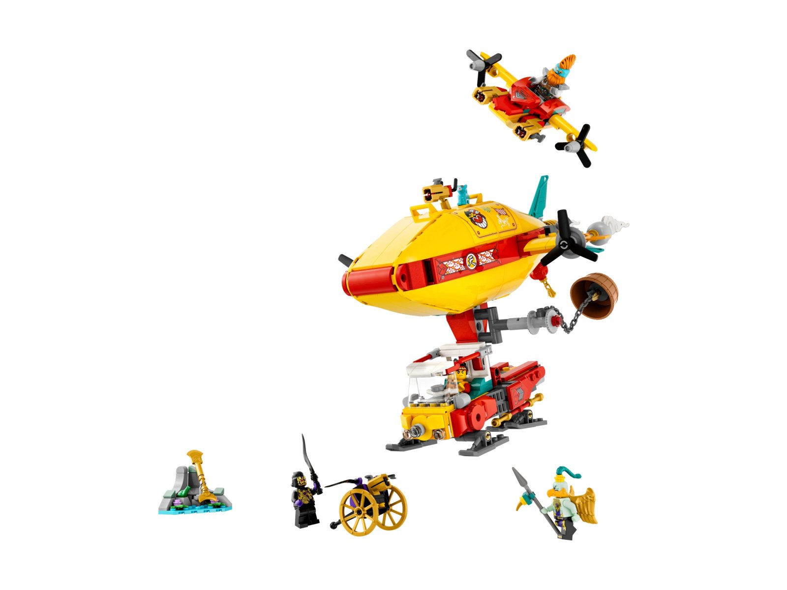 LEGO Monkie Kid Podniebny sterowiec Monkie Kida 80046