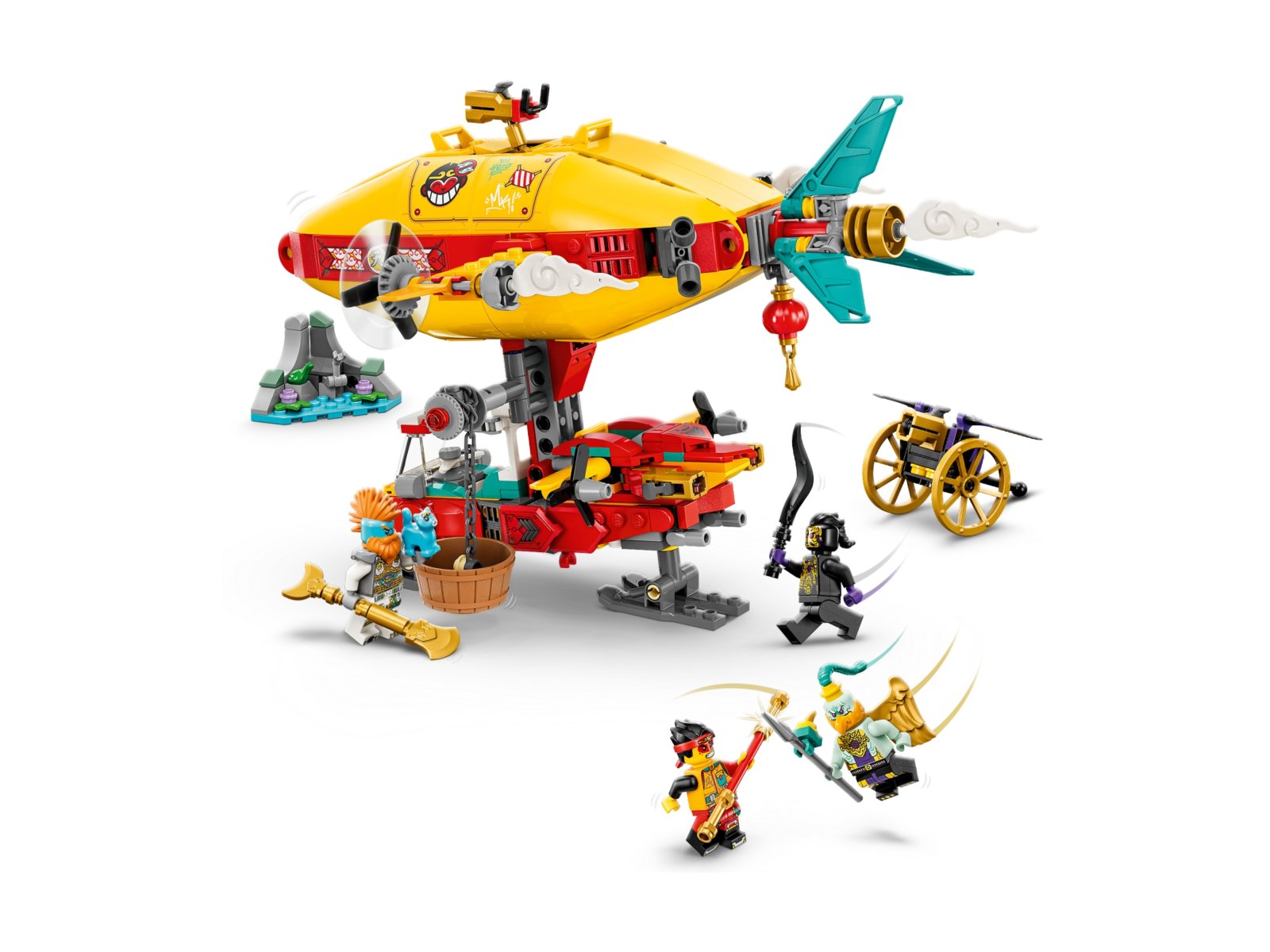LEGO 80046 Podniebny sterowiec Monkie Kida