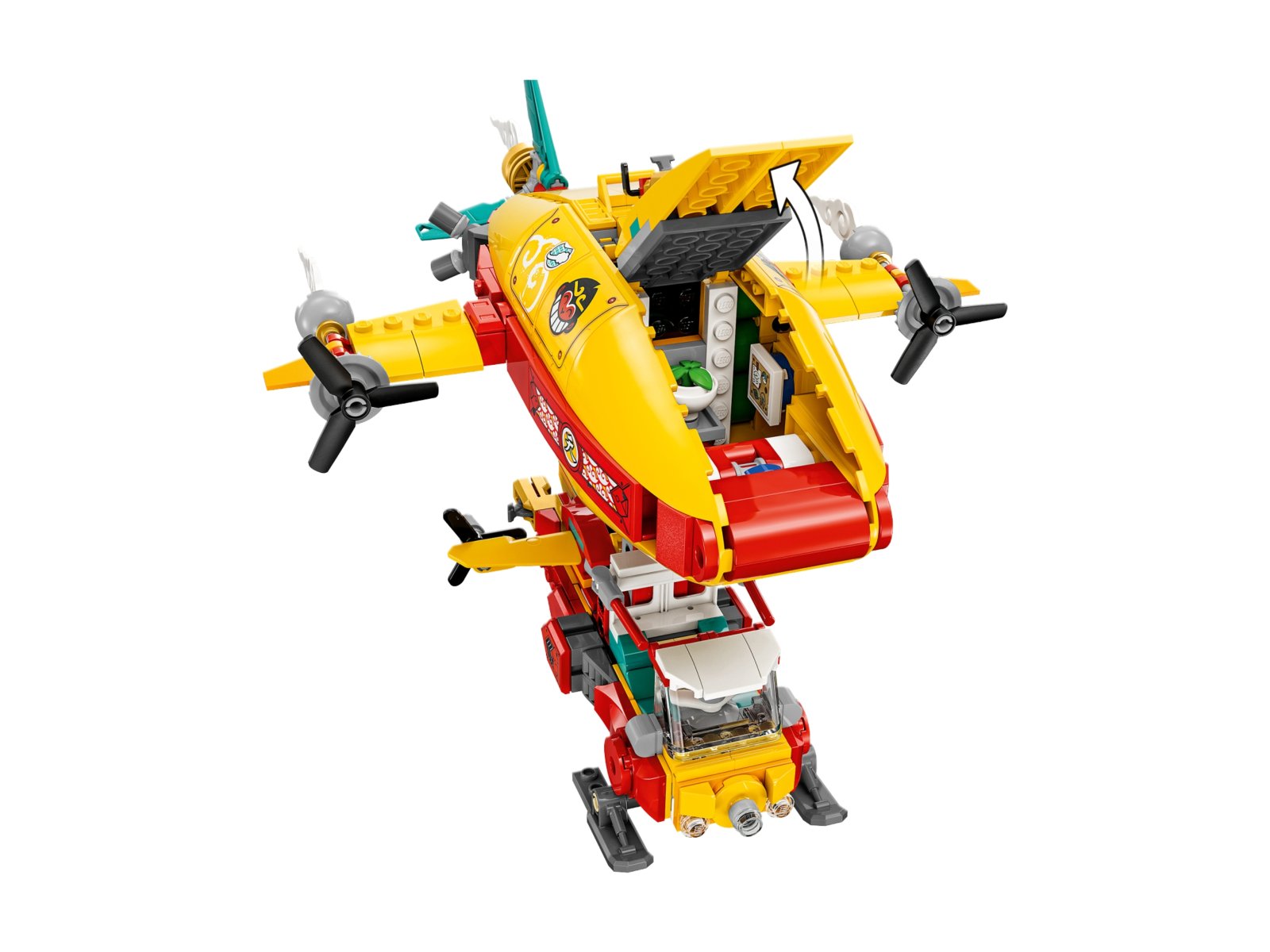 LEGO 80046 Monkie Kid Podniebny sterowiec Monkie Kida