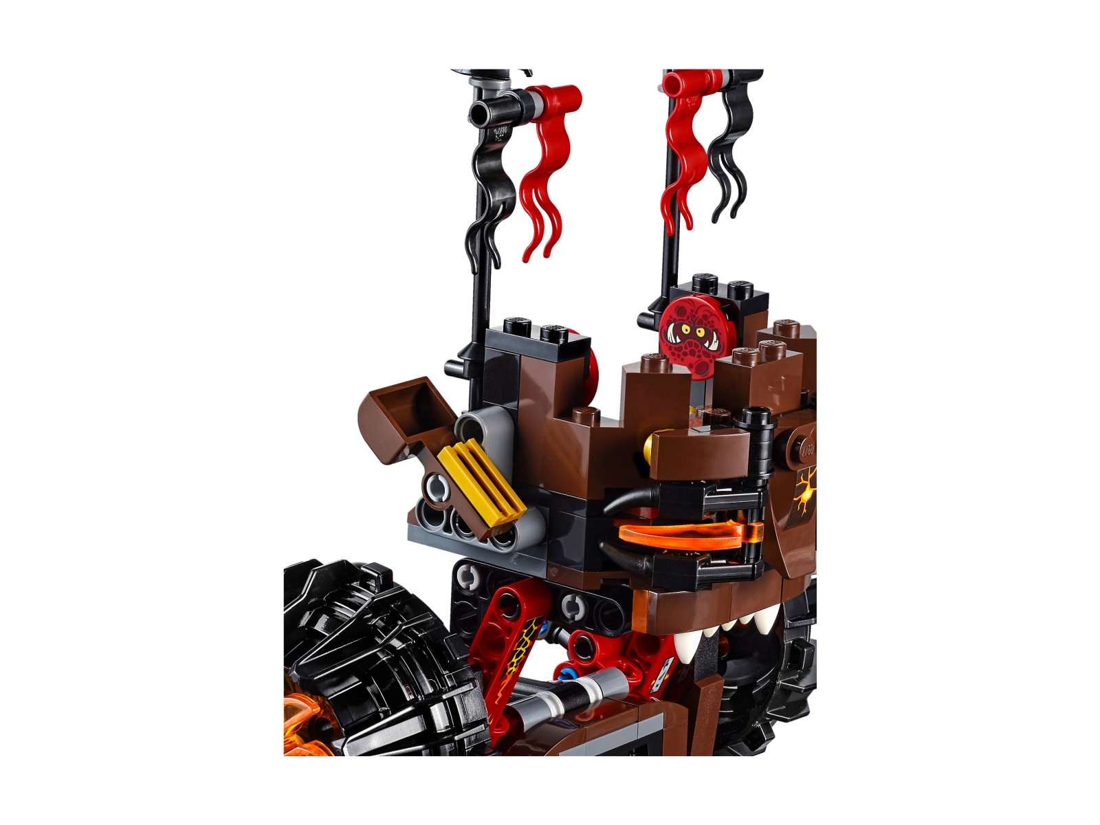 Machina Oblężnicza Wykorzystywana Do Niszczenia Murów Szturmowych Miast 70321 LEGO Nexo Knights™ Machina oblężnicza generała Magmara
