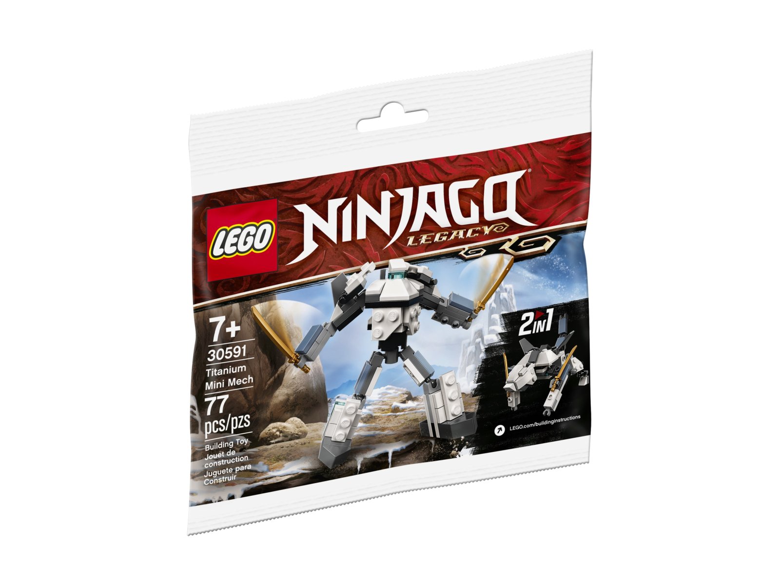 LEGO Ninjago 30591 Tytanowy minimech