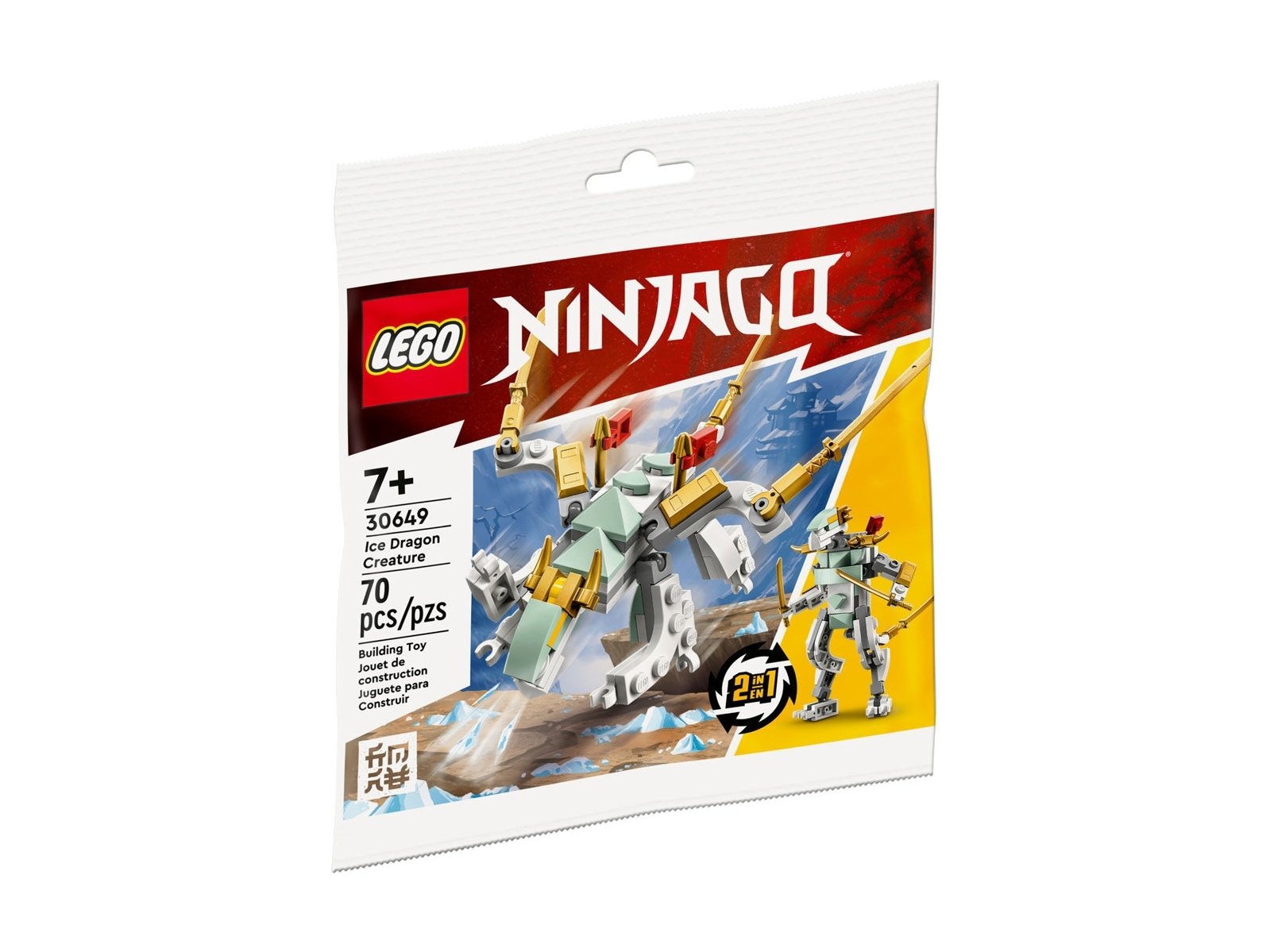 LEGO 30649 Lodowy smok