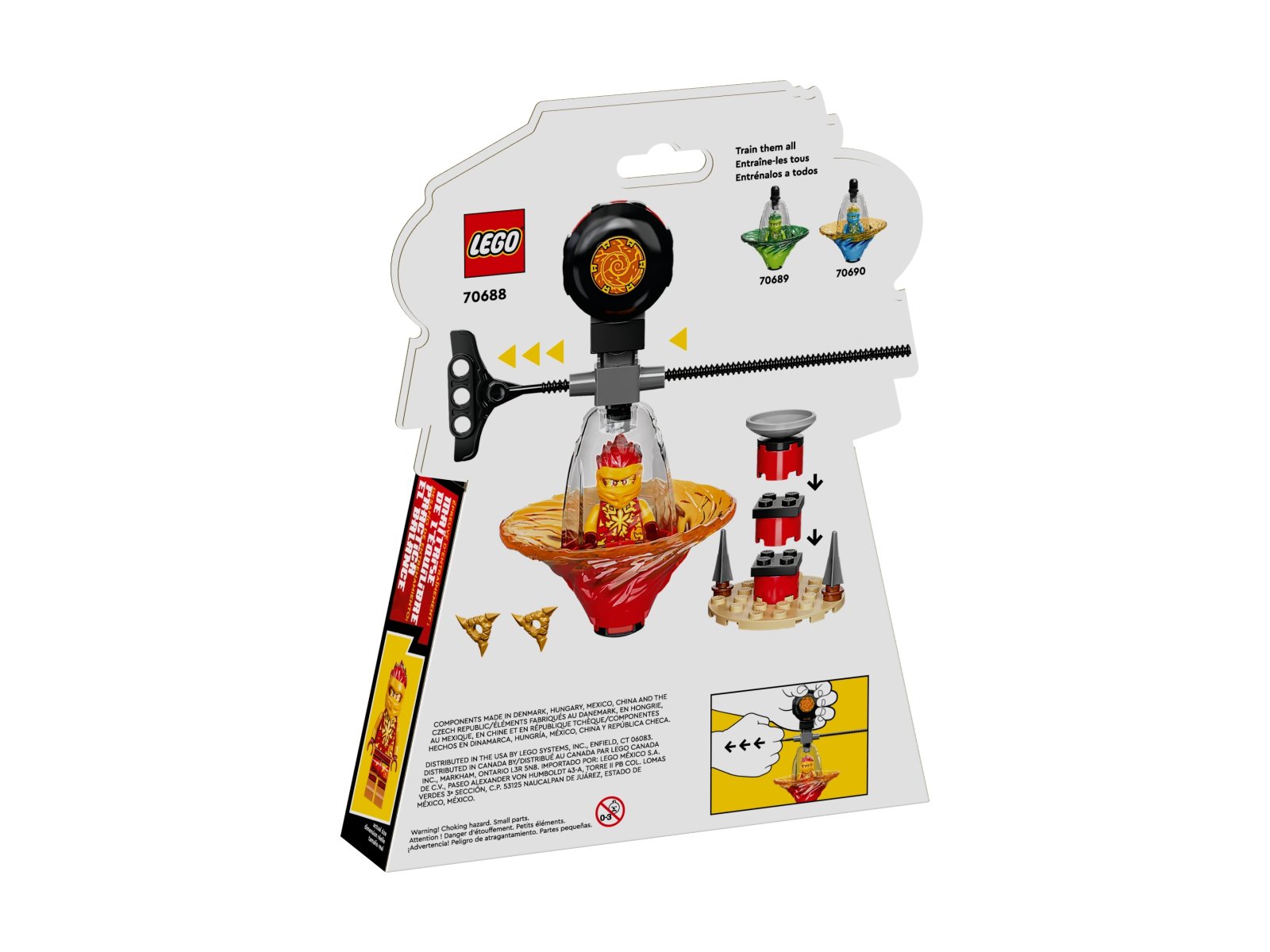LEGO 70688 Szkolenie wojownika Spinjitzu Kaia