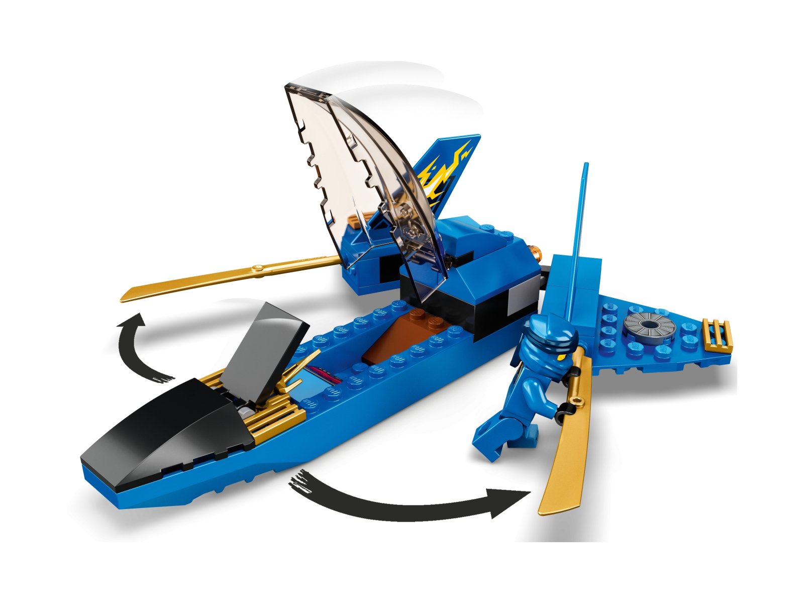 LEGO Ninjago Bitwa burzowego myśliwca 71703