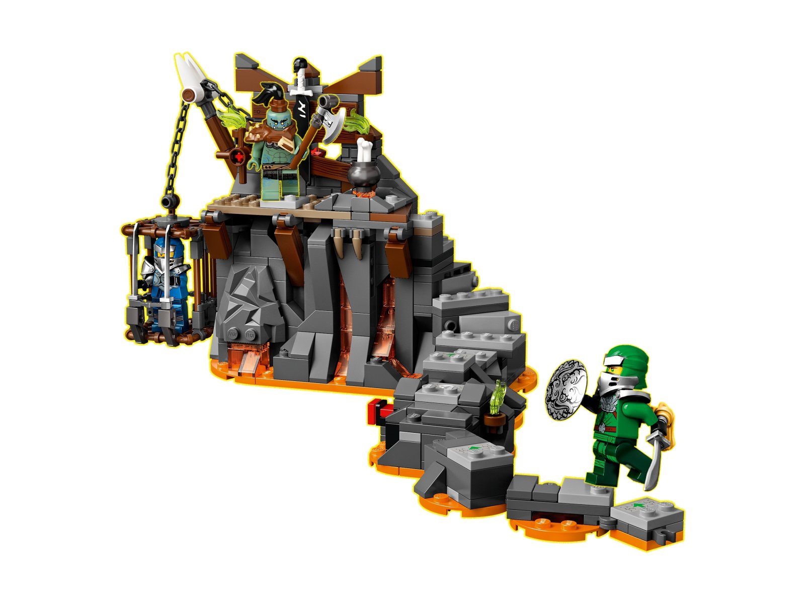 LEGO Ninjago Podróż do Lochów Czaszki 71717