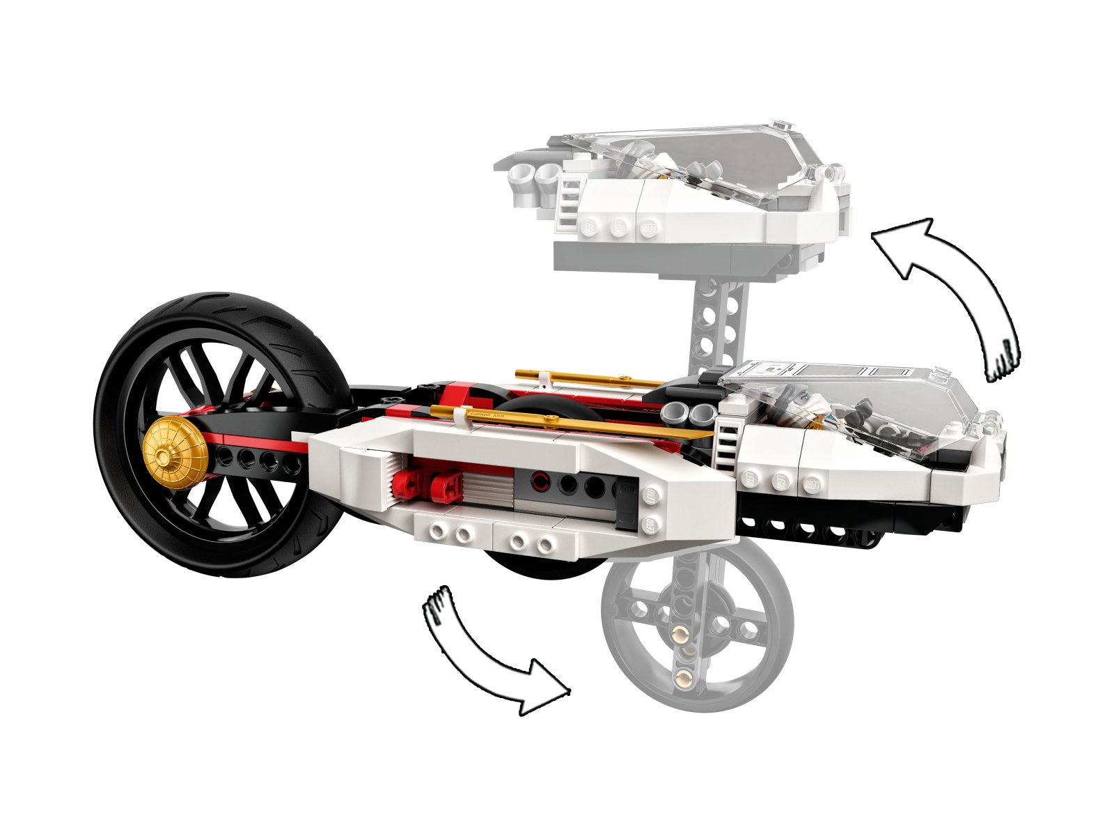 LEGO Ninjago 71739 Pojazd ultradźwiękowy