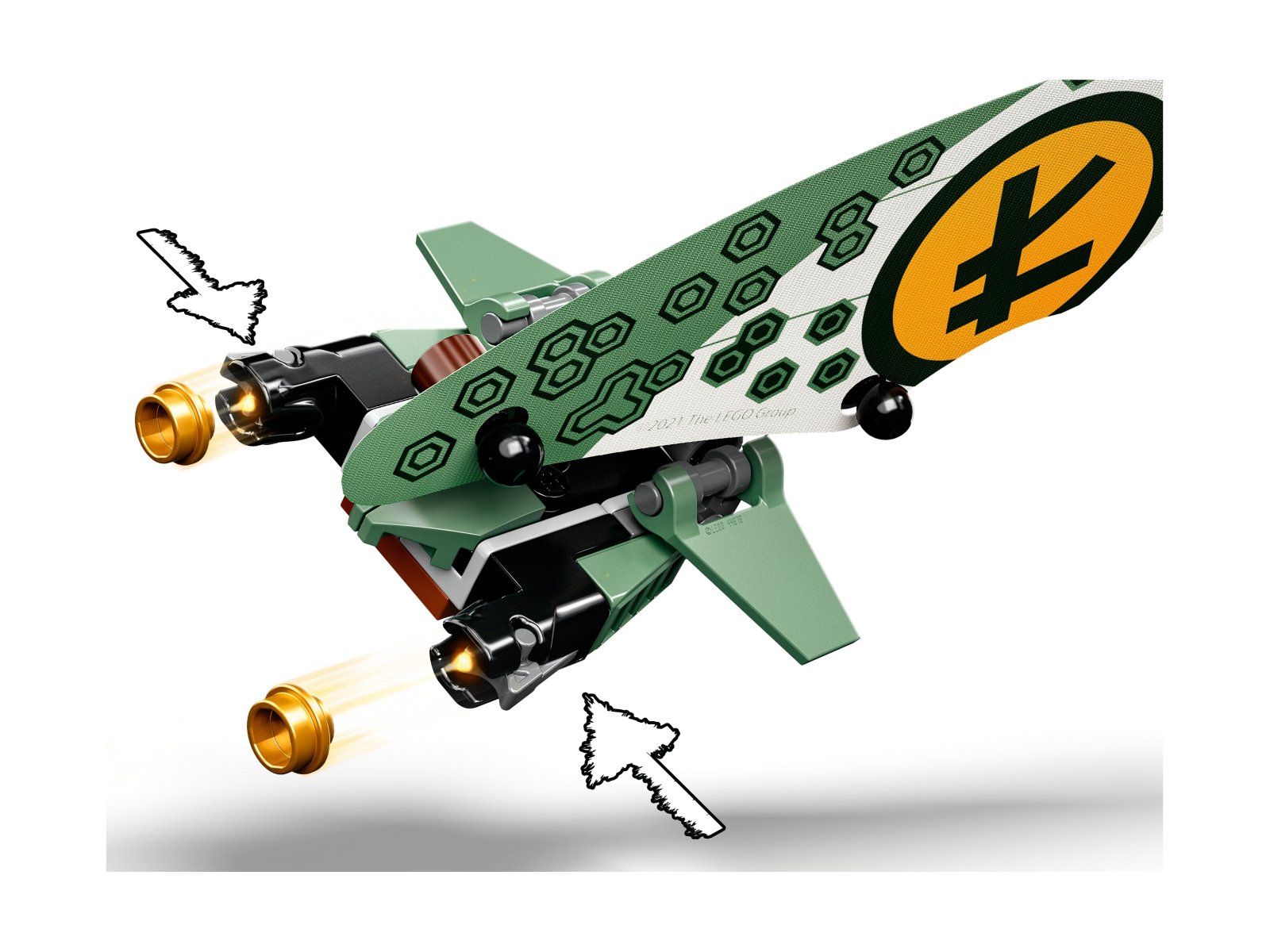 LEGO 71745 Ninjago Dżunglowy chopper Lloyda