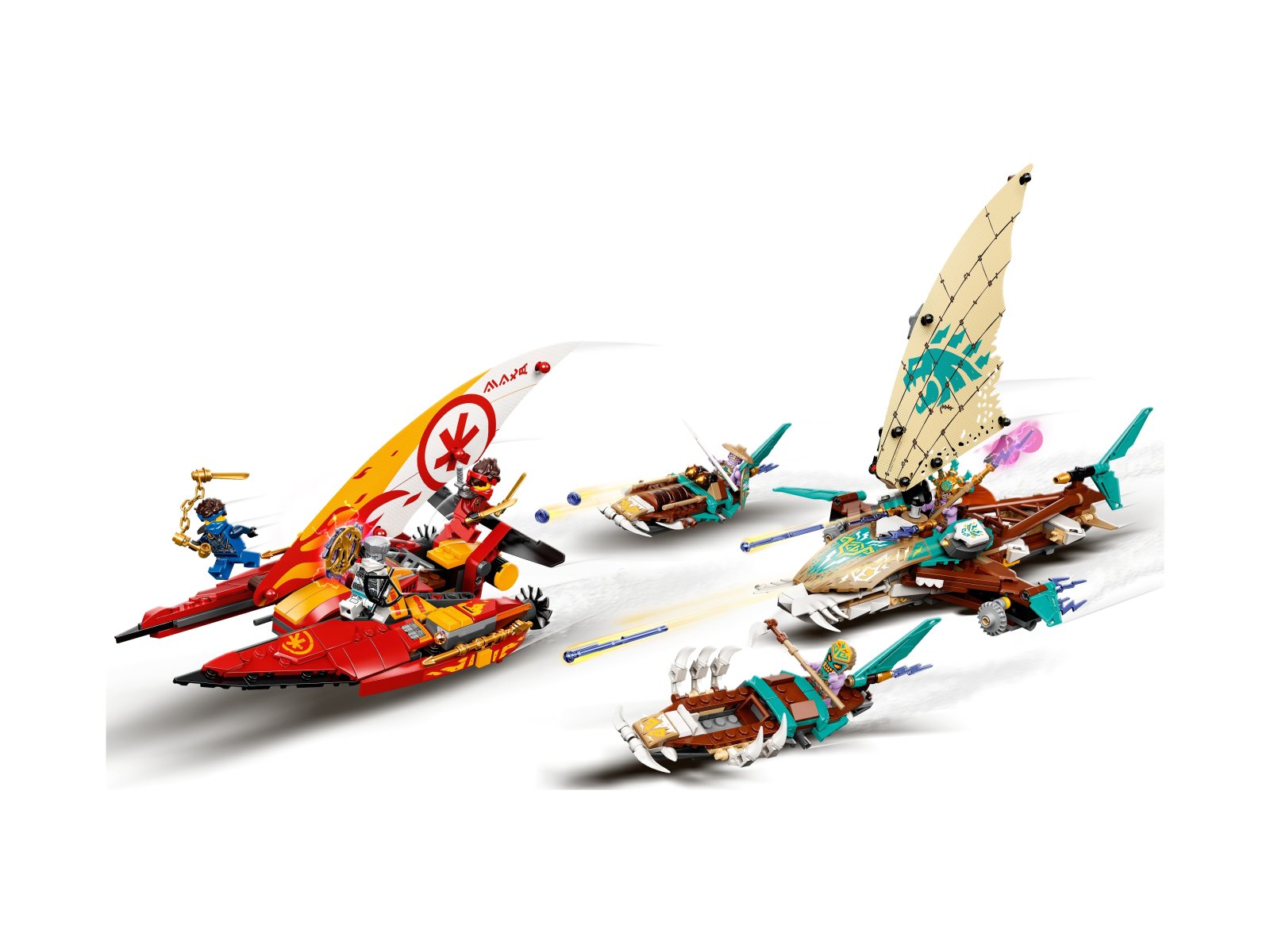 LEGO Ninjago Morska bitwa katamaranów 71748