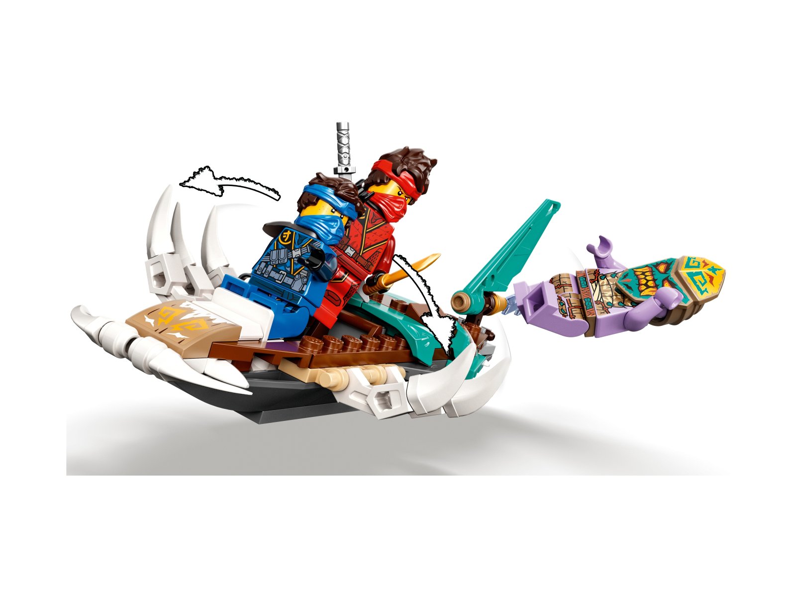 LEGO Ninjago 71748 Morska bitwa katamaranów