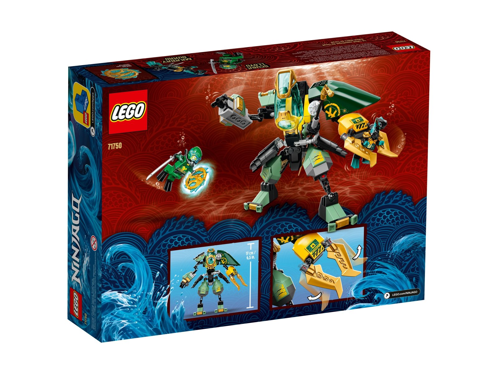 LEGO 71750 Ninjago Wodny mech Lloyda