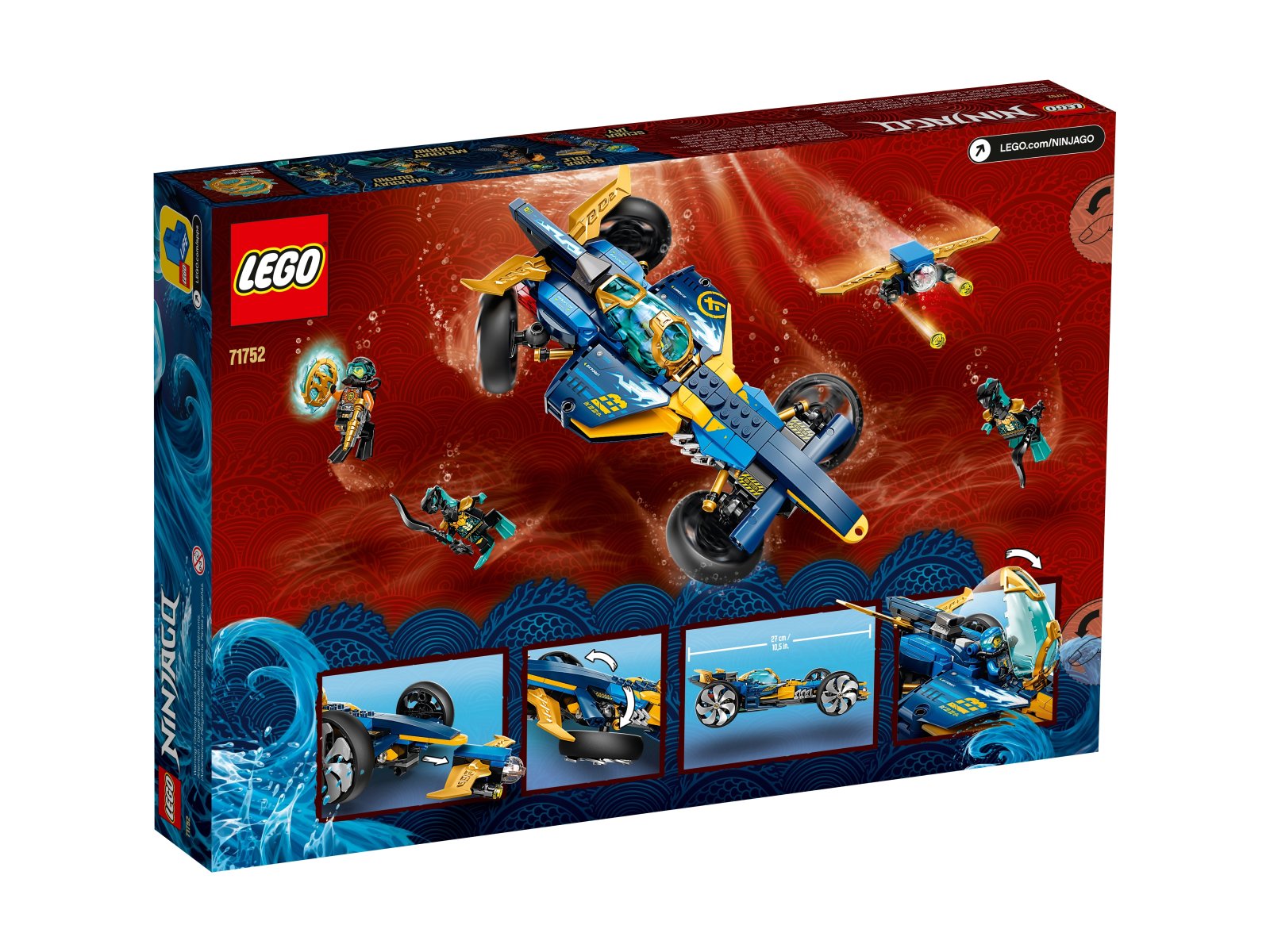 LEGO 71752 Ninjago Podwodny śmigacz ninja