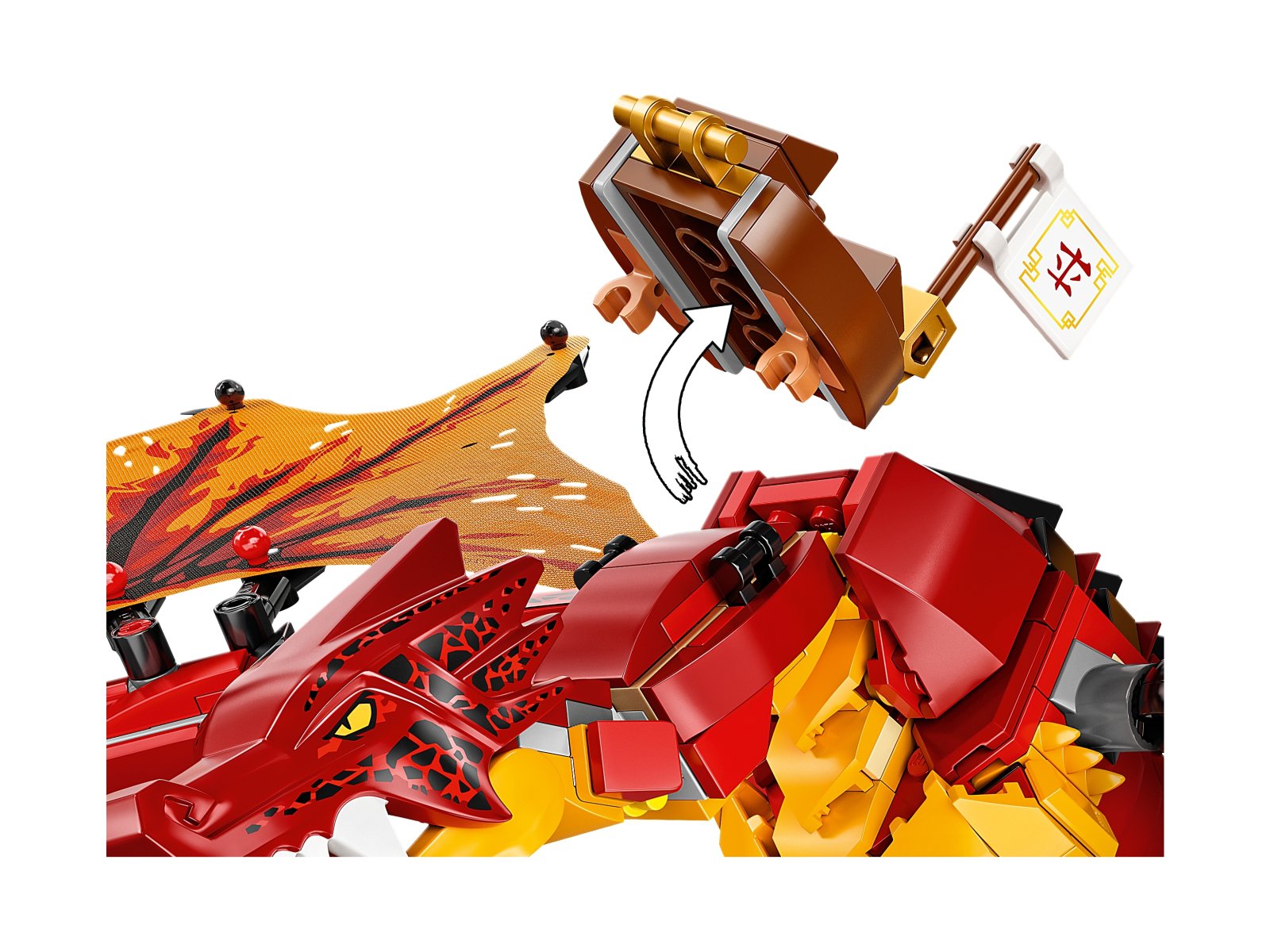 LEGO 71753 Atak smoka ognia