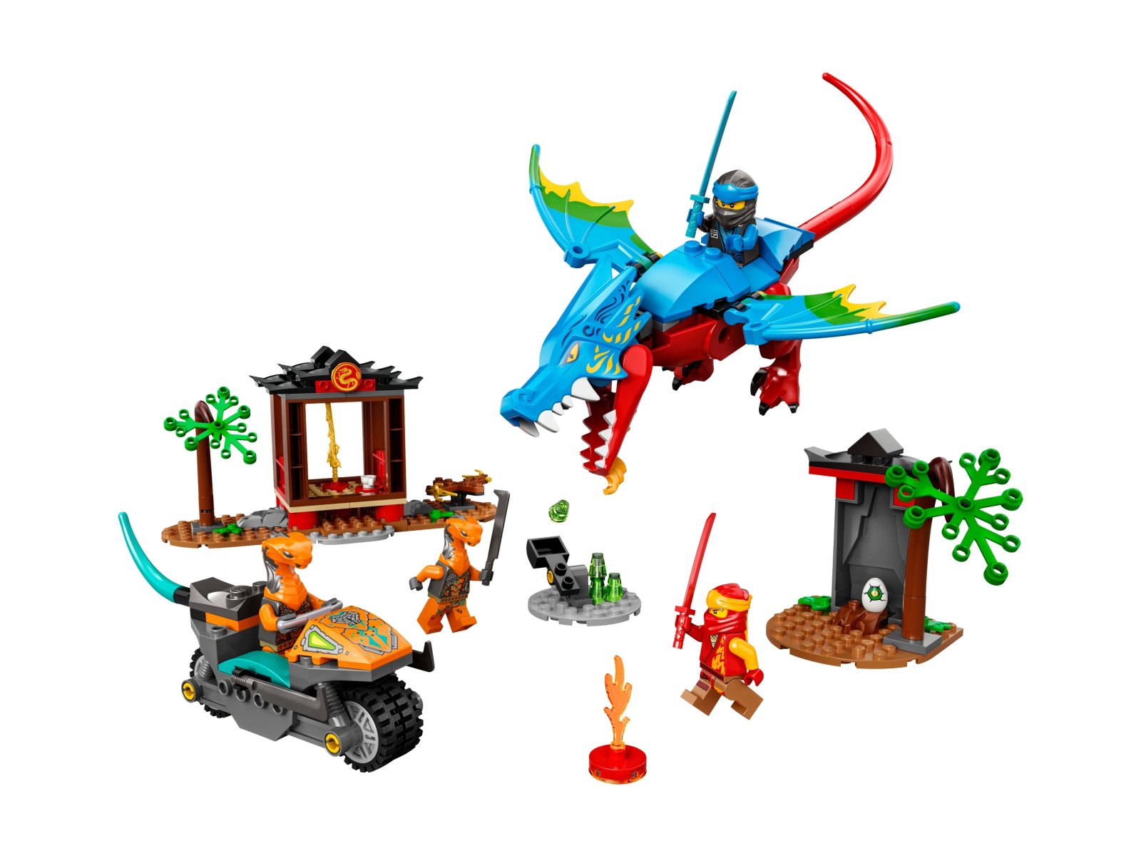 LEGO 71759 Świątynia ze smokiem ninja