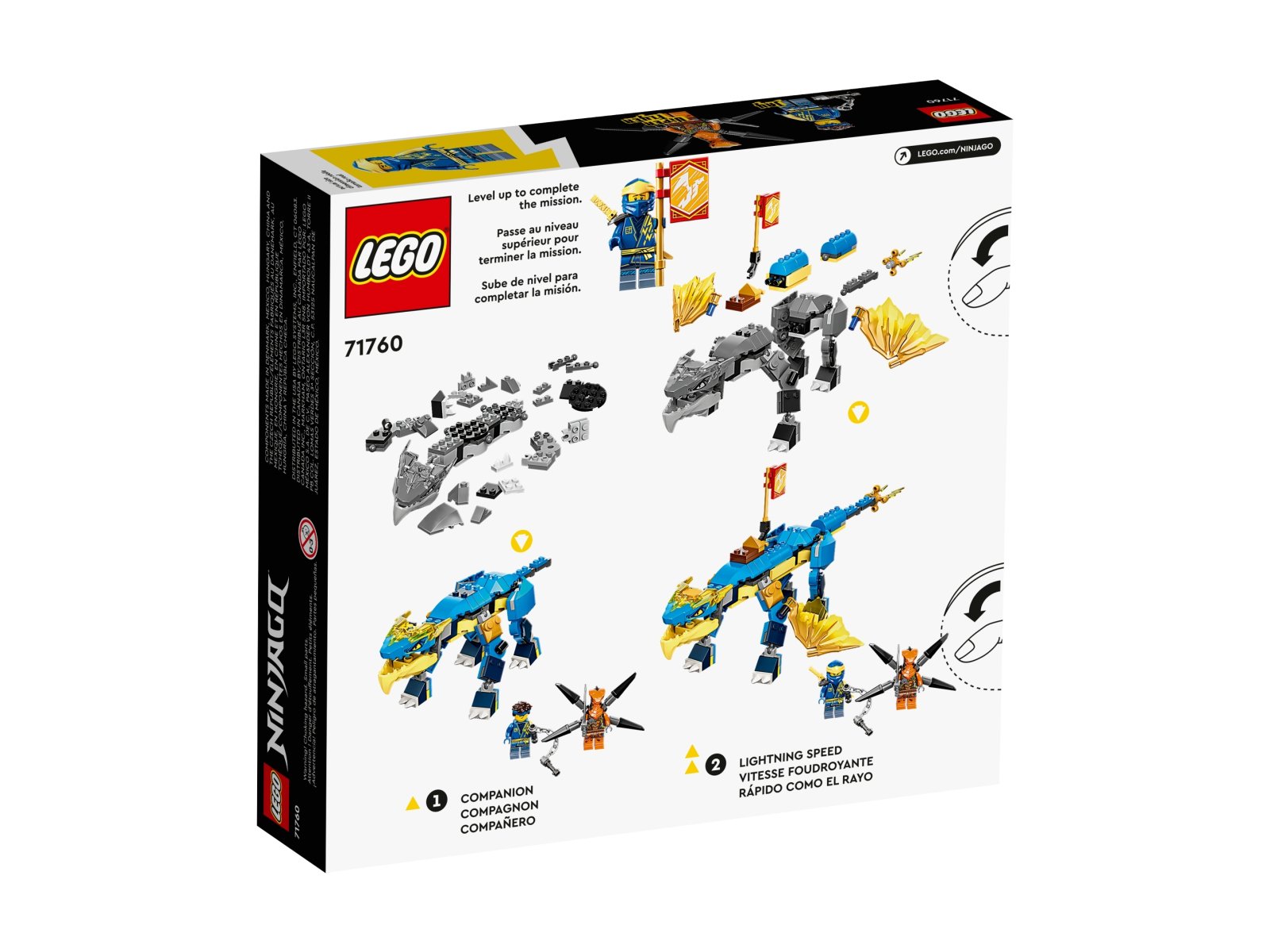 LEGO 71760 Ninjago Smok gromu Jaya EVO