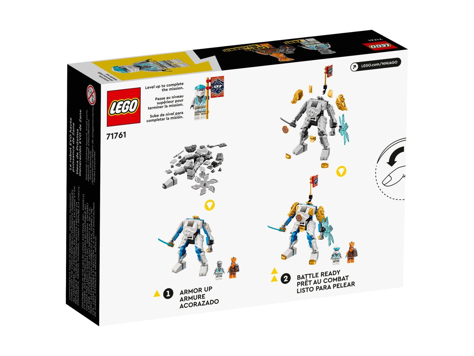 LEGO 71761 Energetyczny mech Zane’a EVO