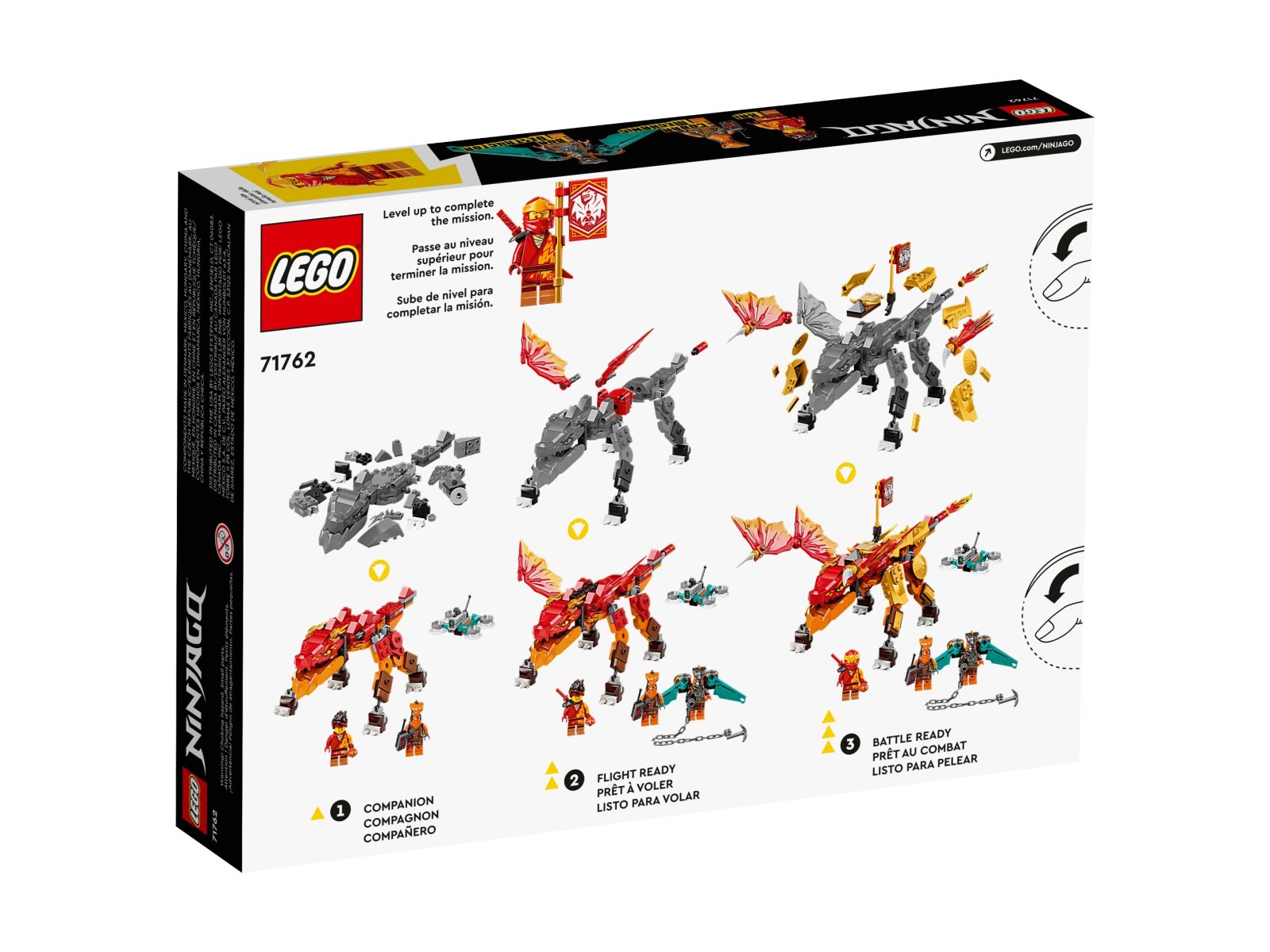 LEGO 71762 Ninjago Smok ognia Kaia EVO