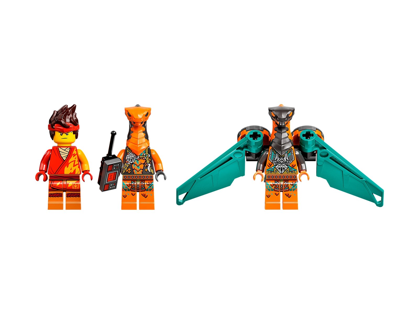 LEGO Ninjago 71762 Smok ognia Kaia EVO