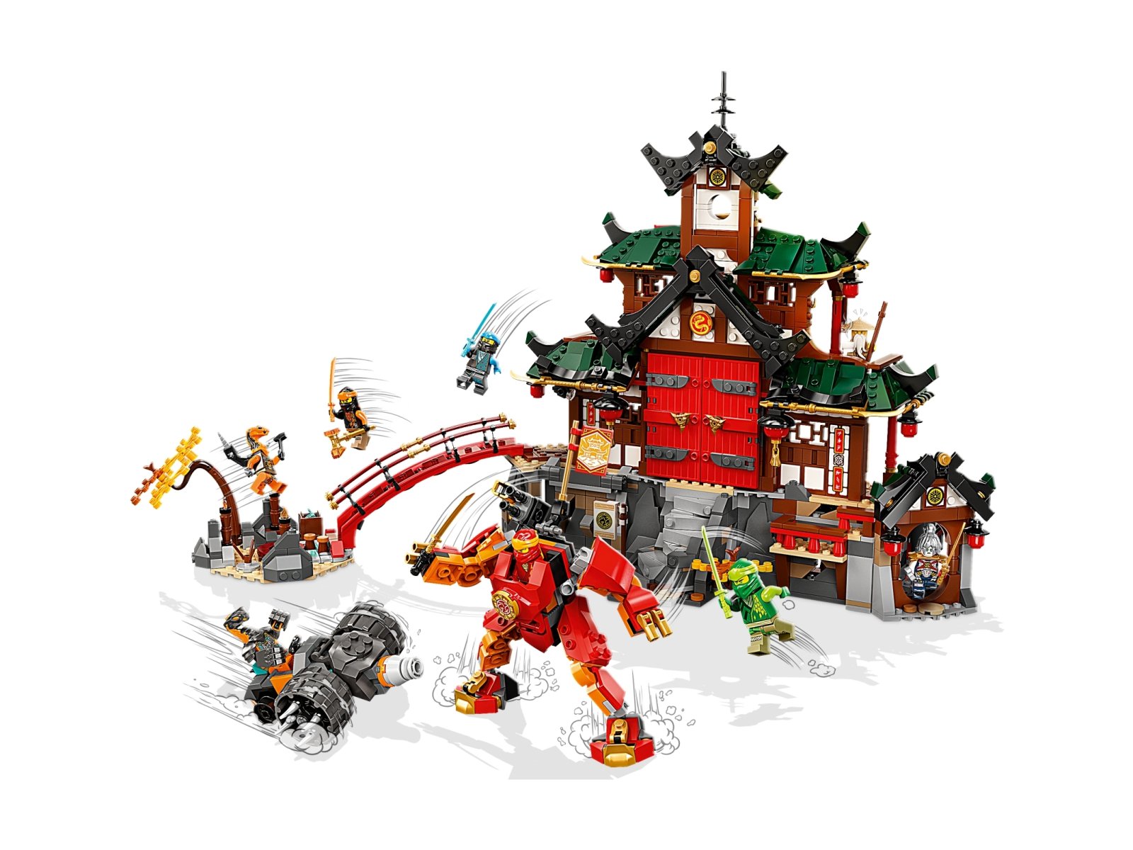 LEGO 71767 Ninjago Dojo ninja w świątyni