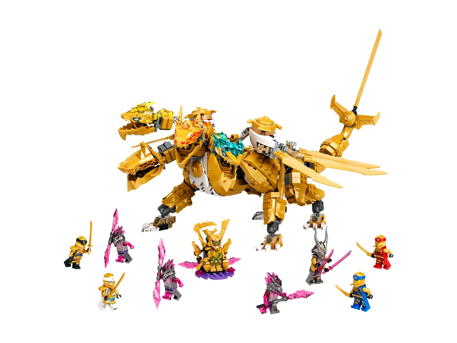 LEGO Ninjago 71774 Złoty Ultra Smok Lloyda