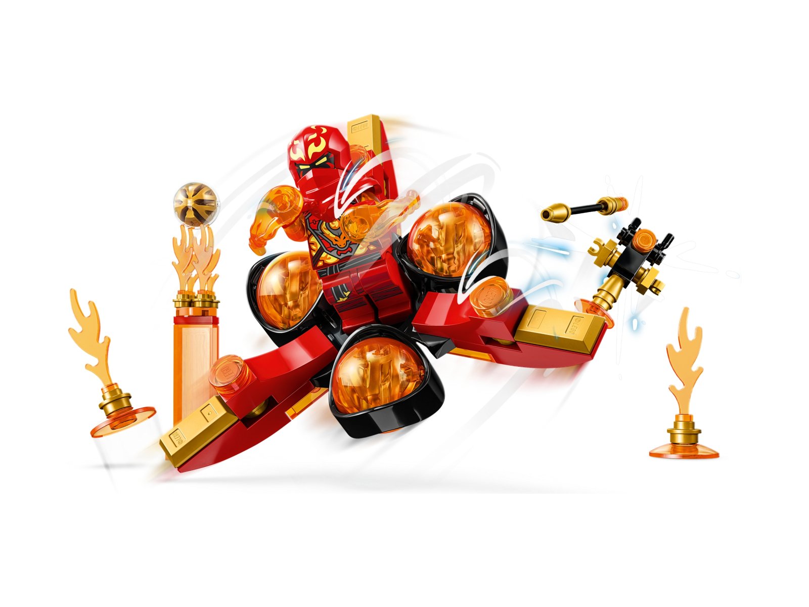 LEGO Ninjago Smocza moc Kaia — salto spinjitzu 71777